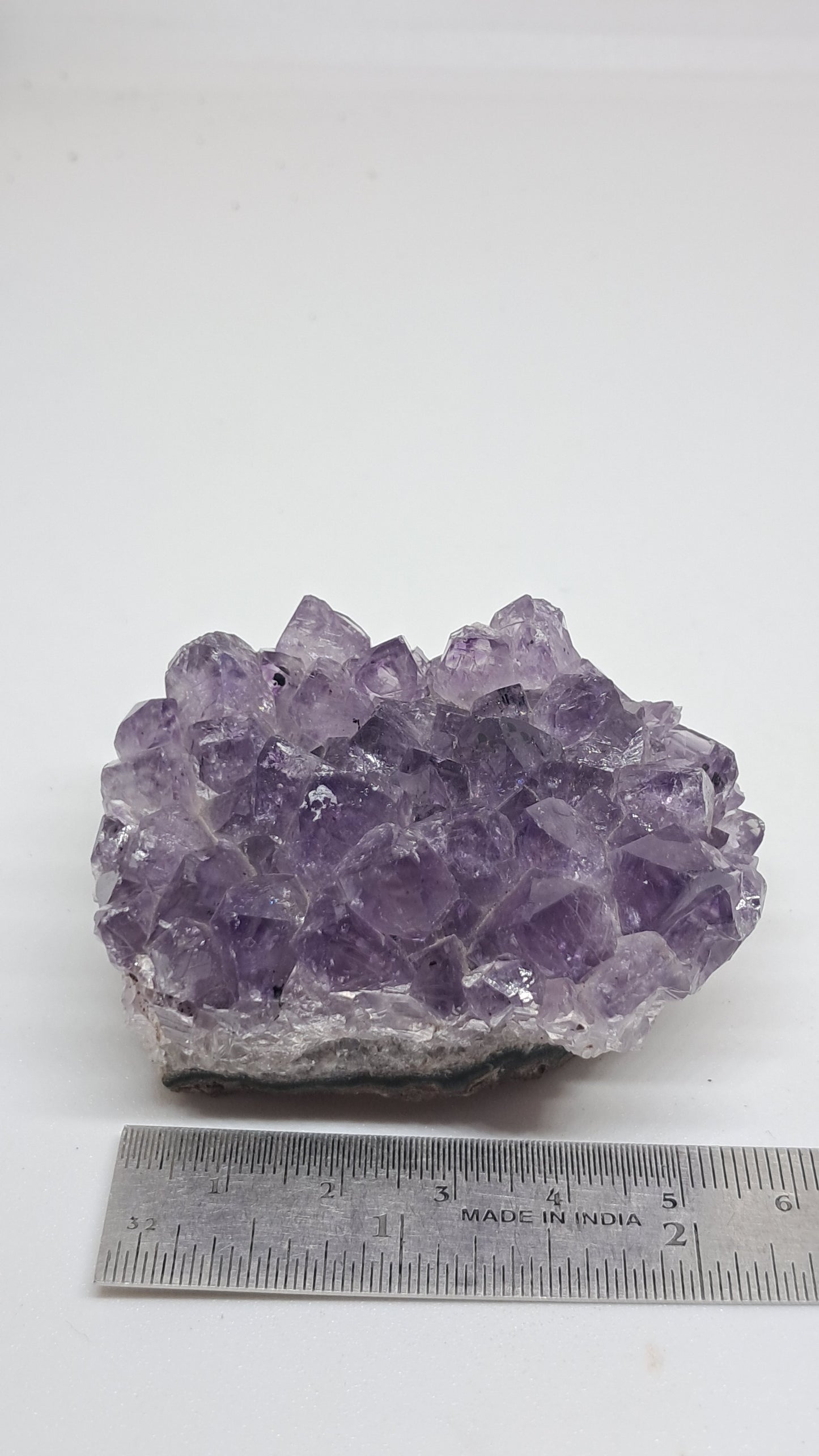 Amatista Morada Intensa (Brasil) | Drusa Natural | Mineral de Colección #AMB9