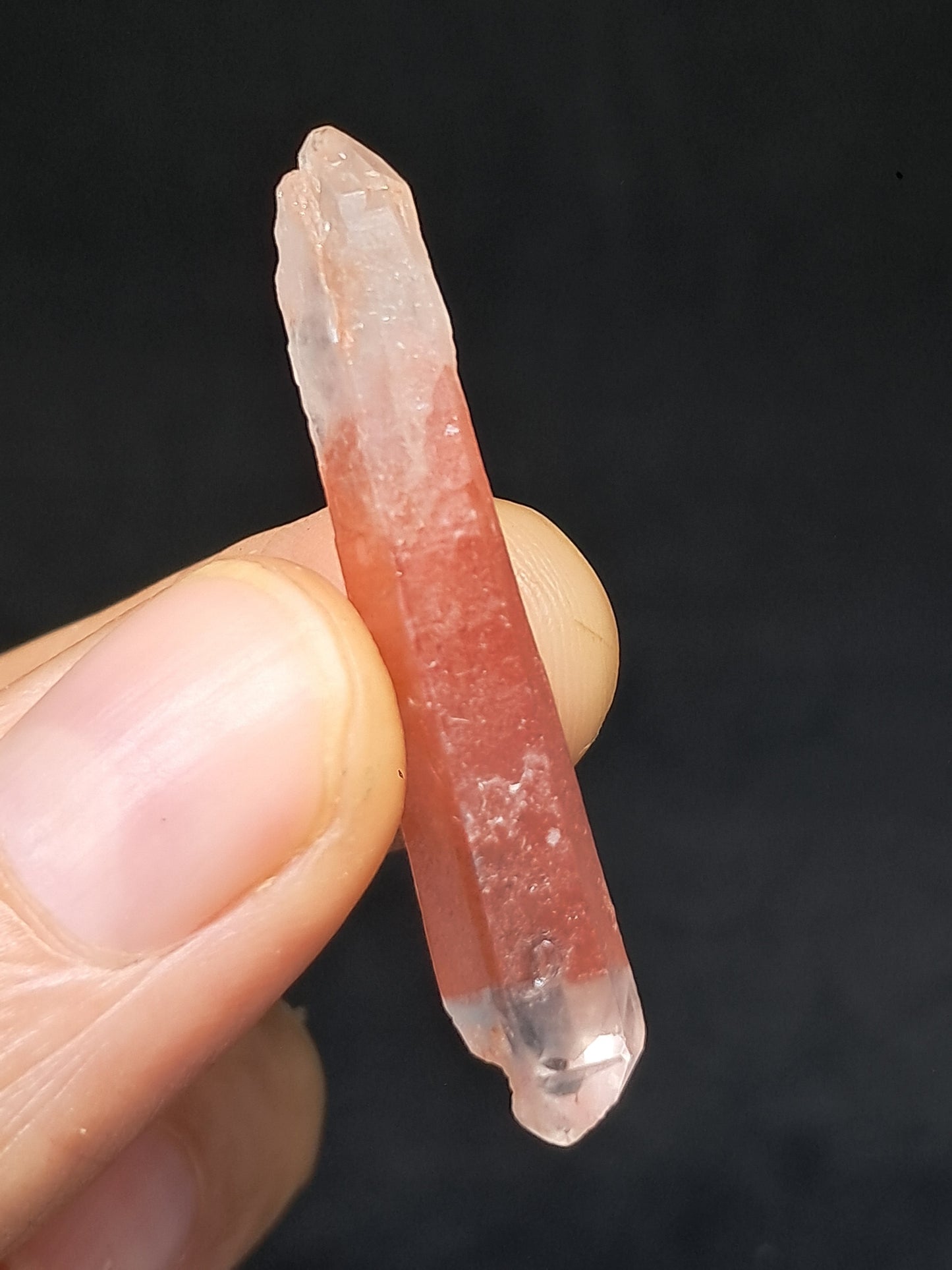 Hematite Phantom Quartz (Telangana) | Natural Crystal | Mineral Specimen #HPQ58