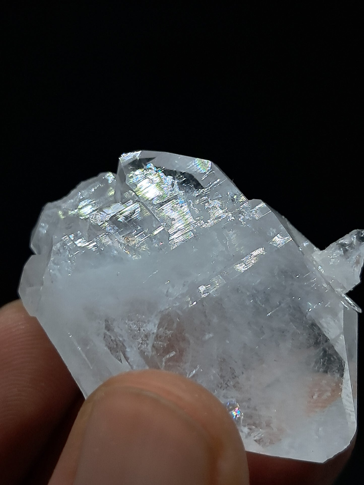 Cuarzo transparente de la Formación Faden (Santander, Colombia) Cristal natural | Ejemplar mineral n.° COQ10