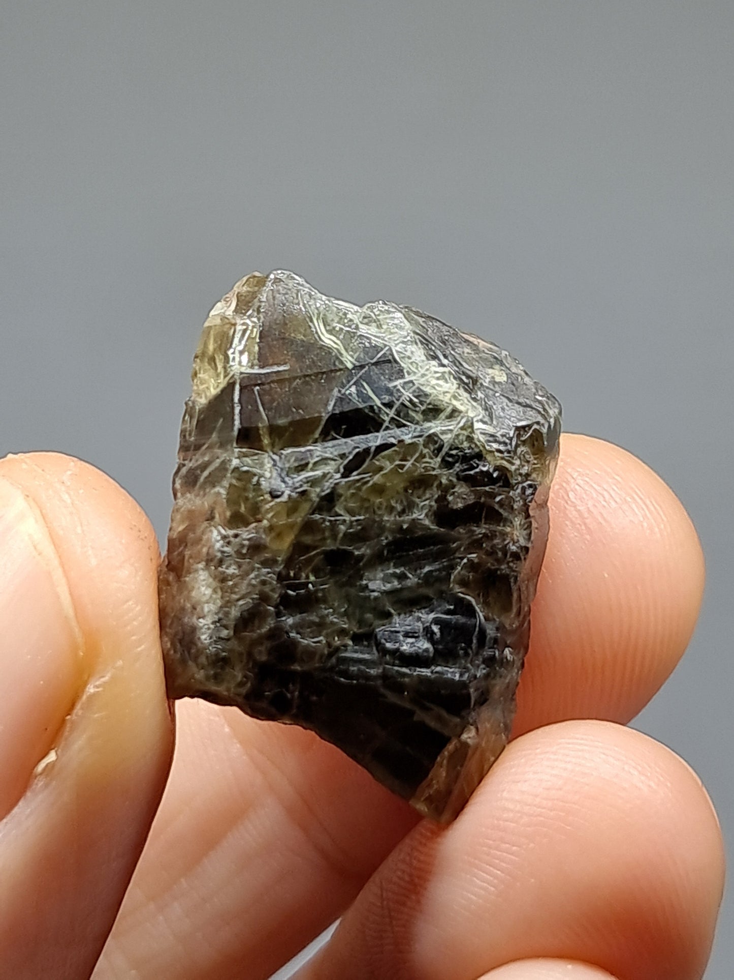 Natural Green Sapphire Crystal (Karur) Rough Stone | Mineral Specimen #SP24