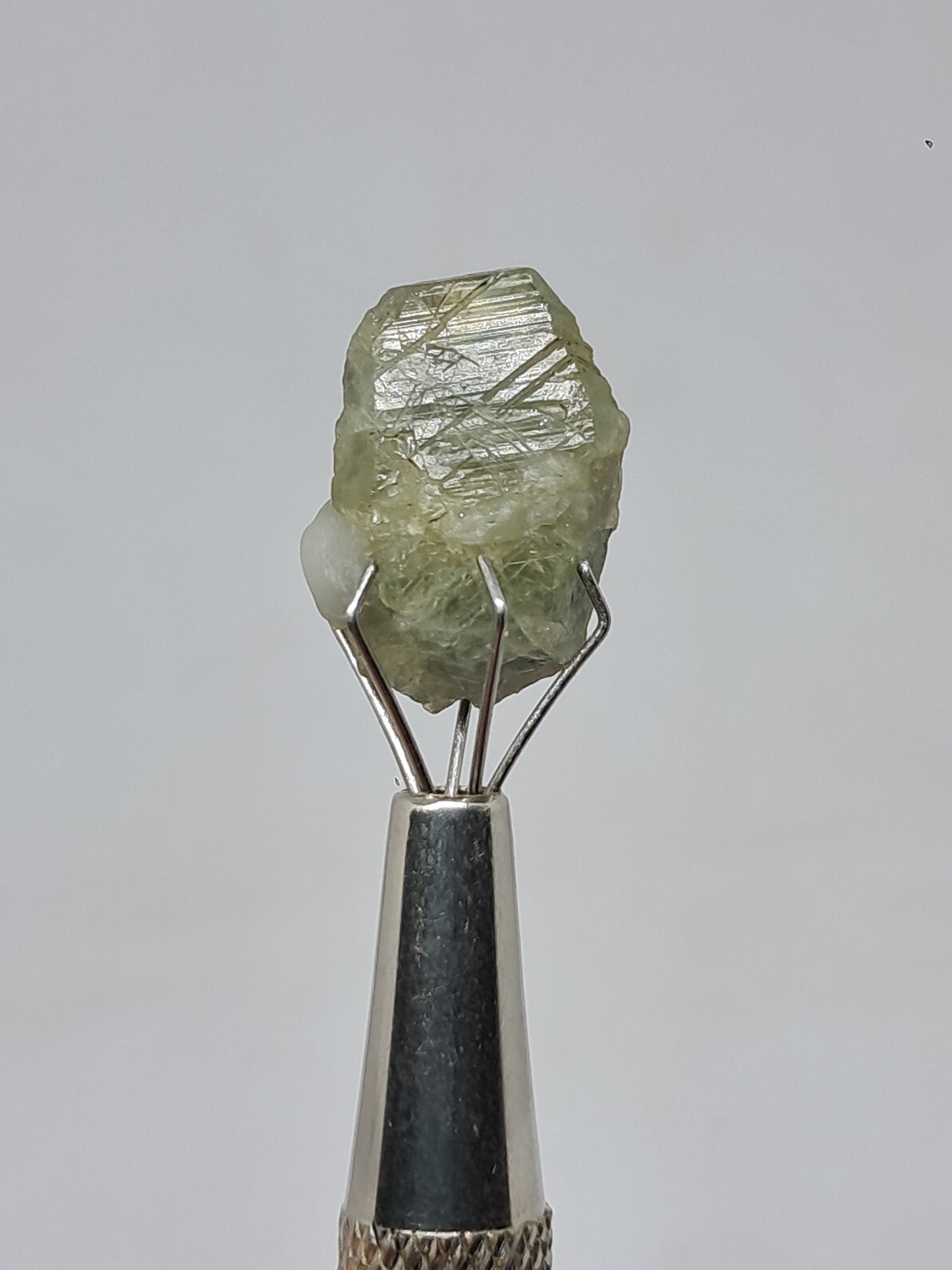 Natural Greenish-Blue *Teal* Sapphire Crystal (Karur) Rough Stone | Mineral Specimen #SP27