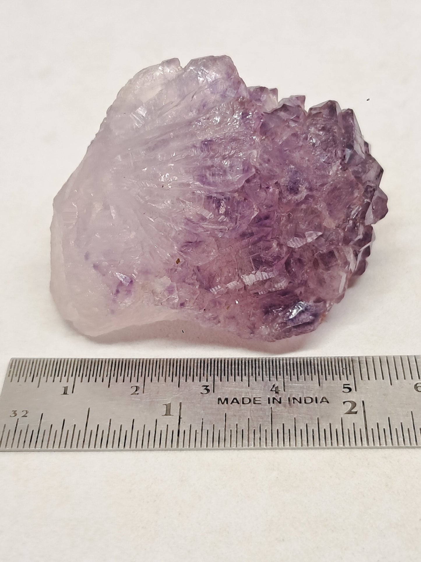 Clúster de cristal de amatista elestial (Karur) | Piedra Natural | Espécimen mineral #KA93