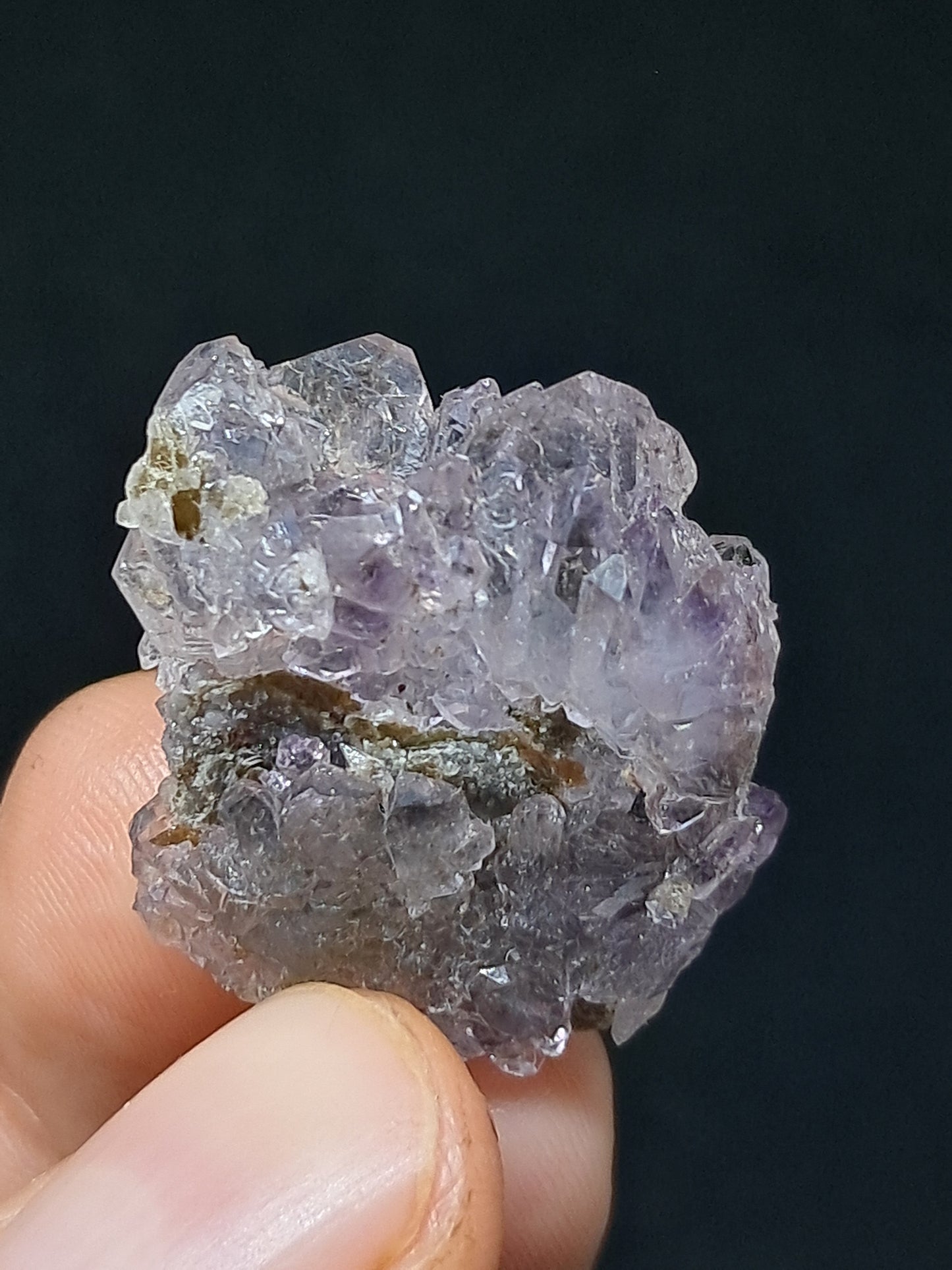 Amatista Elestial (Karur) | Cristal en bruto | Piedra Natural | Espécimen mineral #KA113