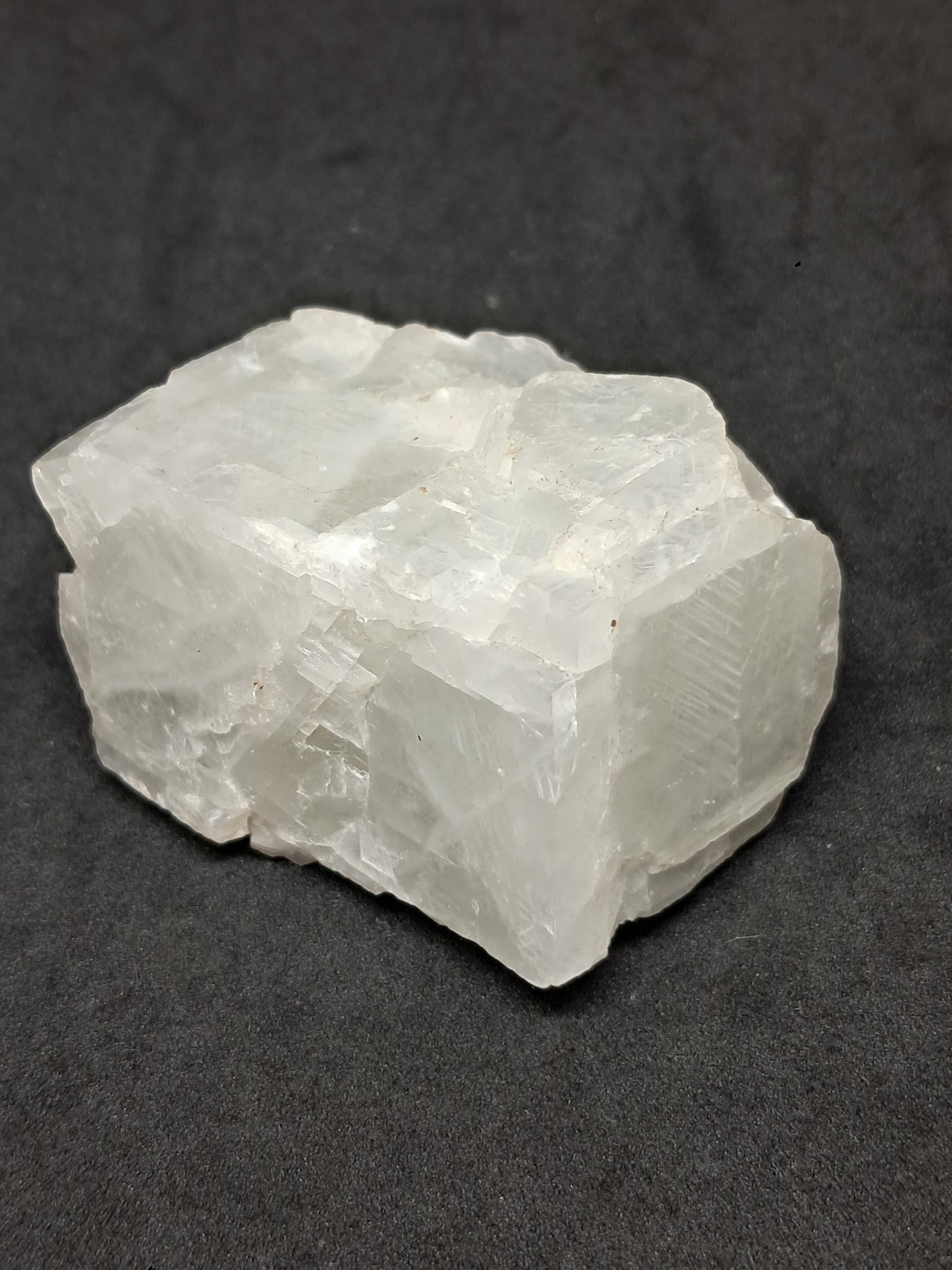 White Calcite (Sri Lanka) Rough Stone | Natural Crystal | Mineral Specimen #CA11