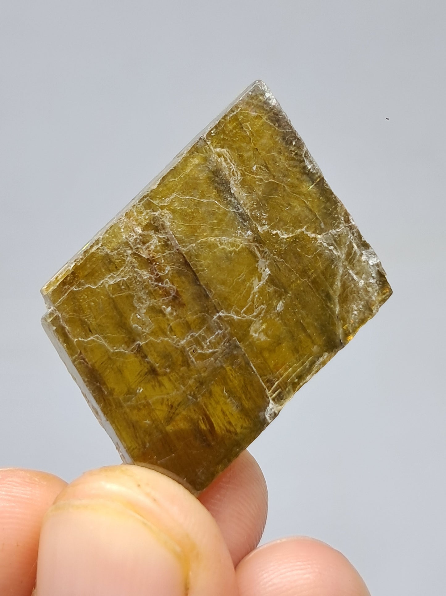 Honey Calcite (India) Rough Crystal | Natural Stone | Mineral Specimen #CA12