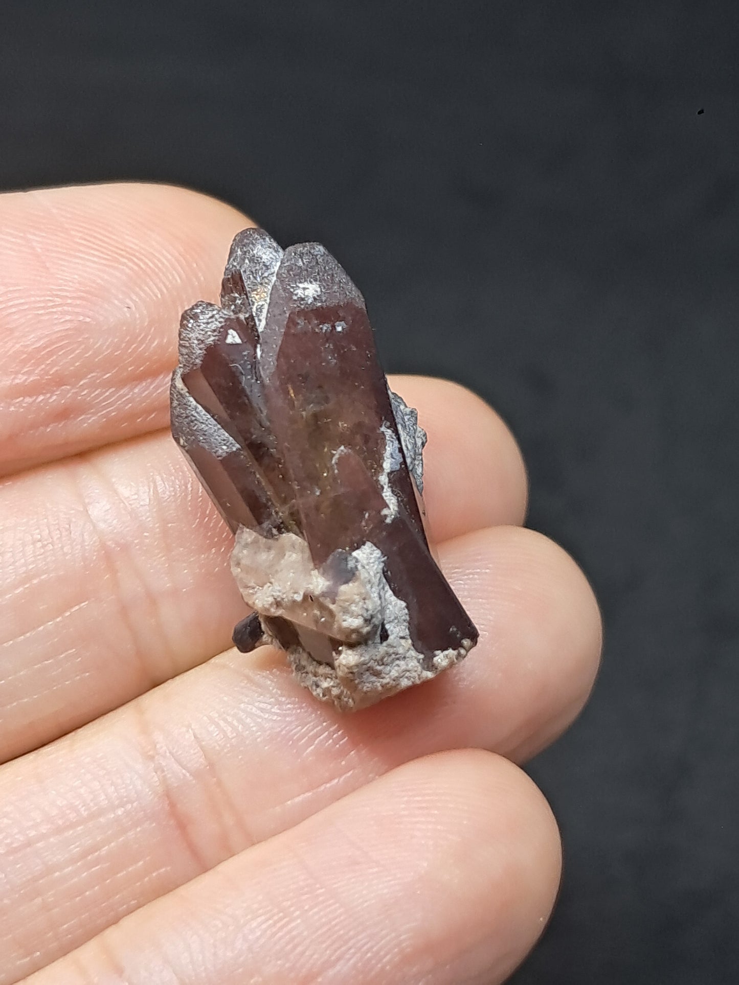 Cristal de topacio natural (México), piedra preciosa rara | Ejemplar mineral n.° TPZ20