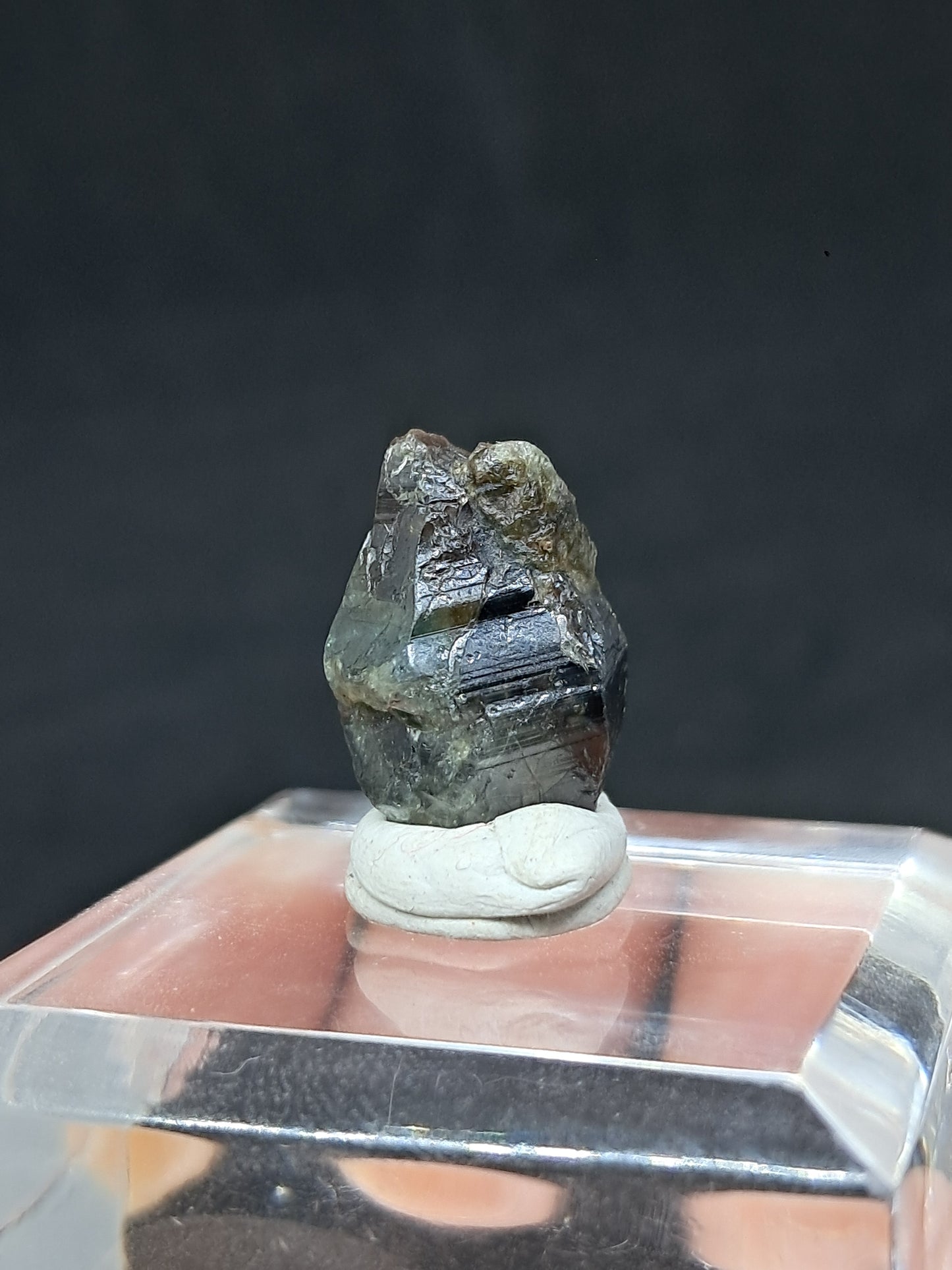 Natural Greenish-Blue *Teal* Sapphire Crystal (Karur) Rough Stone | Mineral Specimen #SP20