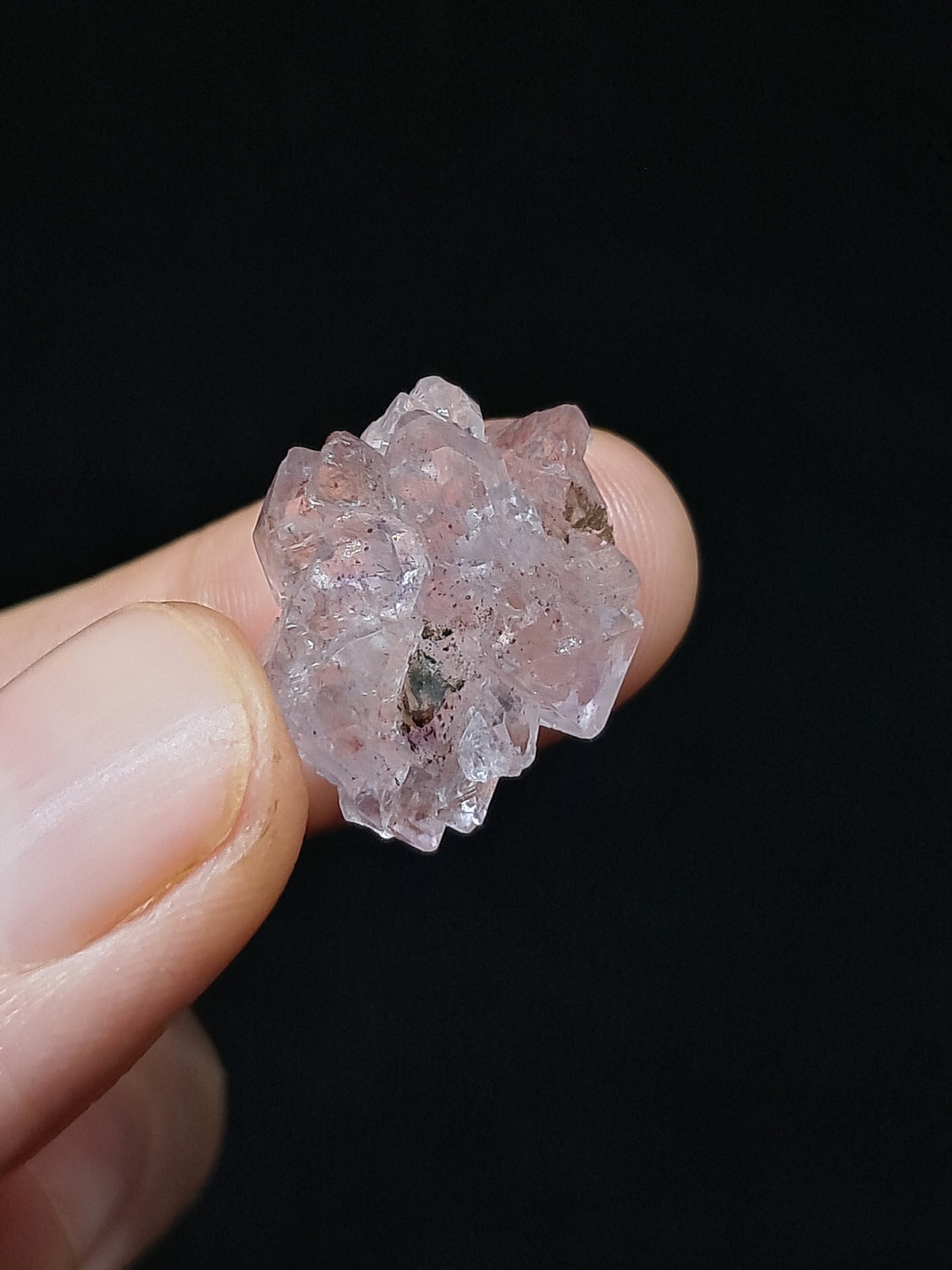 Amatista "Super Seven" Elestial (Karur) | Cristal en bruto | Piedra natural | Ejemplar mineral n.° KA108