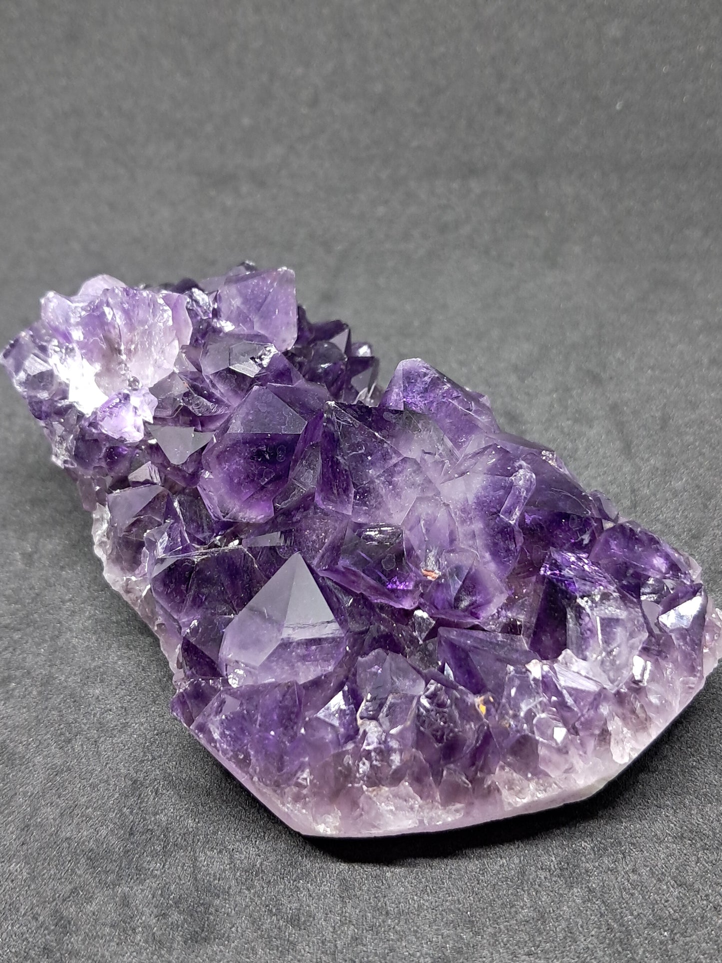 Amethyst Cluster (Madhya Pradesh) | Natural Stone | Deep Purple | Quartz #AM12