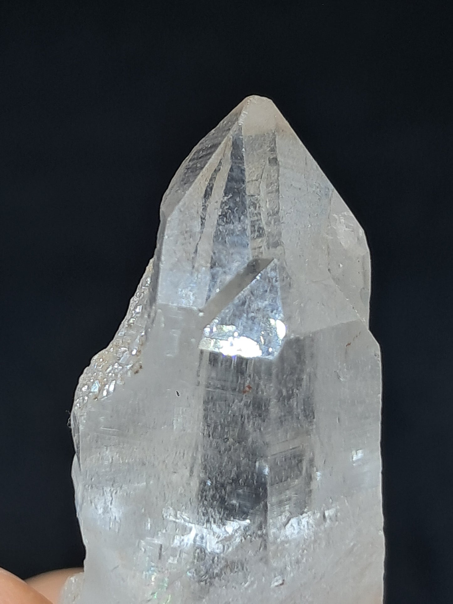 Himalayan Quartz Self-healed Crystal Point | Natural Crystal | Rough Stone | Mineral Specimen #CH46