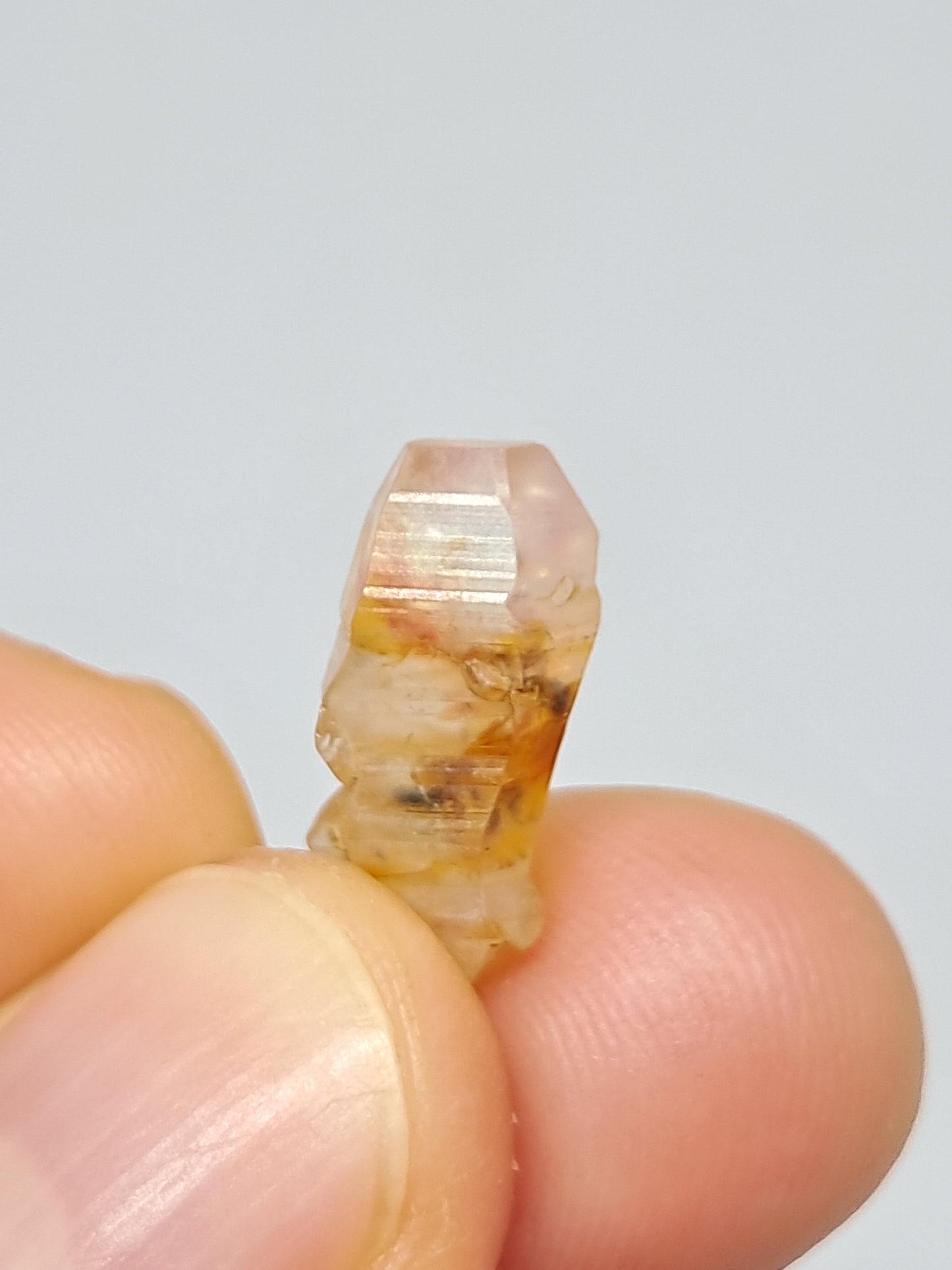 Natural White Sapphire (Sri Lanka) Raw Natural Crystal Stone | Mineral Specimen #SP5