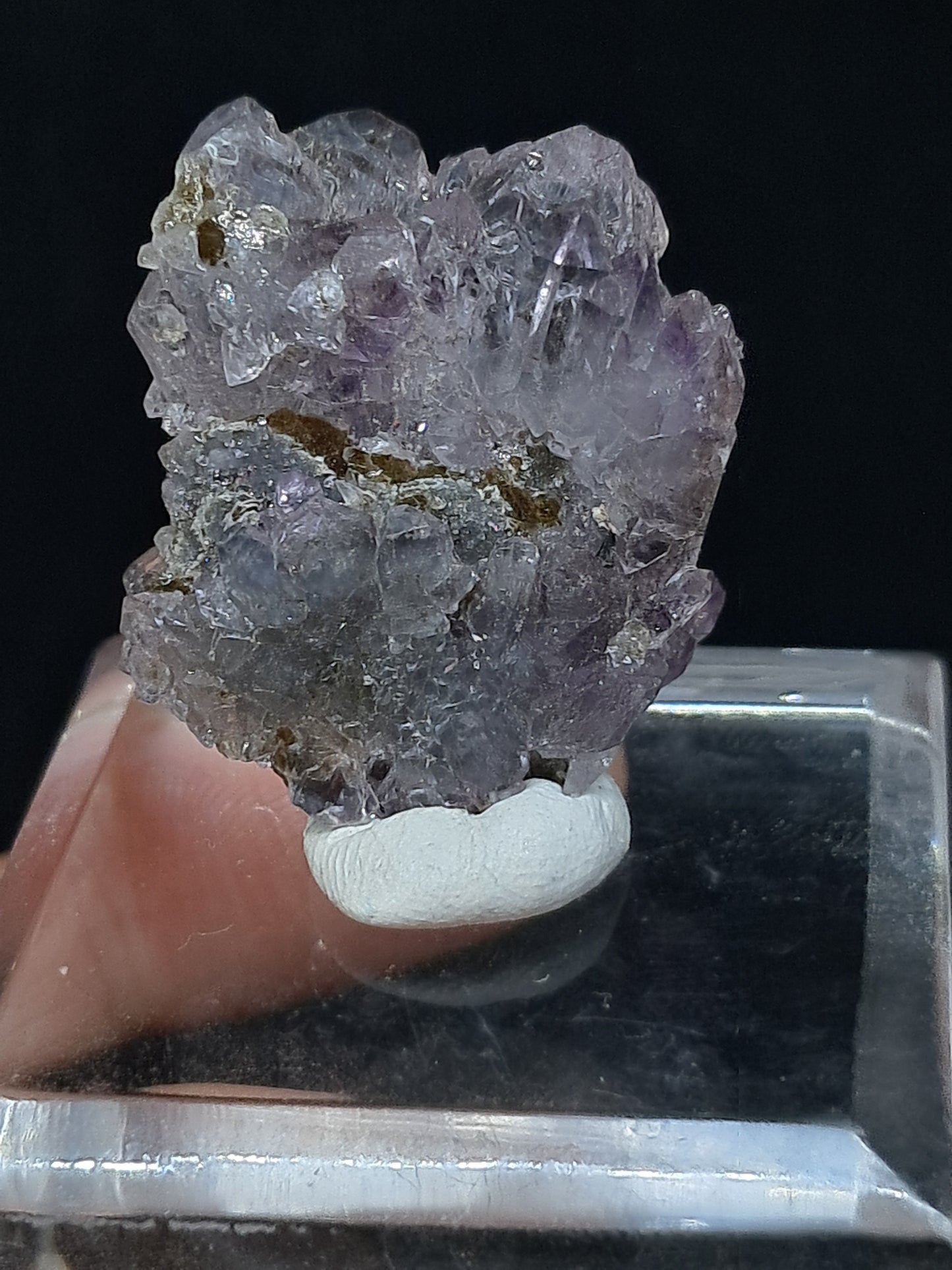 Amatista Elestial (Karur) | Cristal en bruto | Piedra Natural | Espécimen mineral #KA113