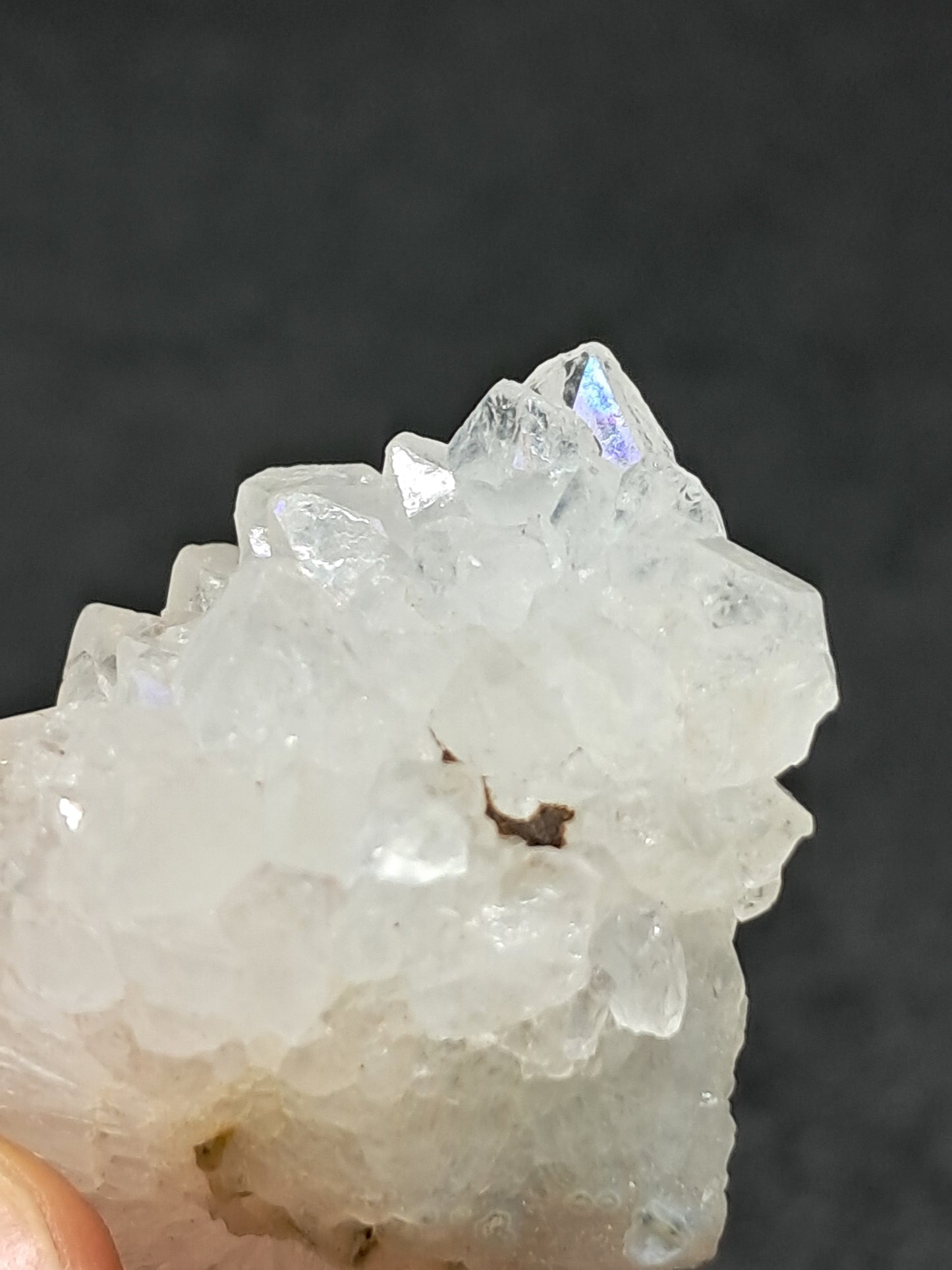 Iris Quartz (Aurangabad)| Anandalite | Cluster | Natural Crystal #AQ25