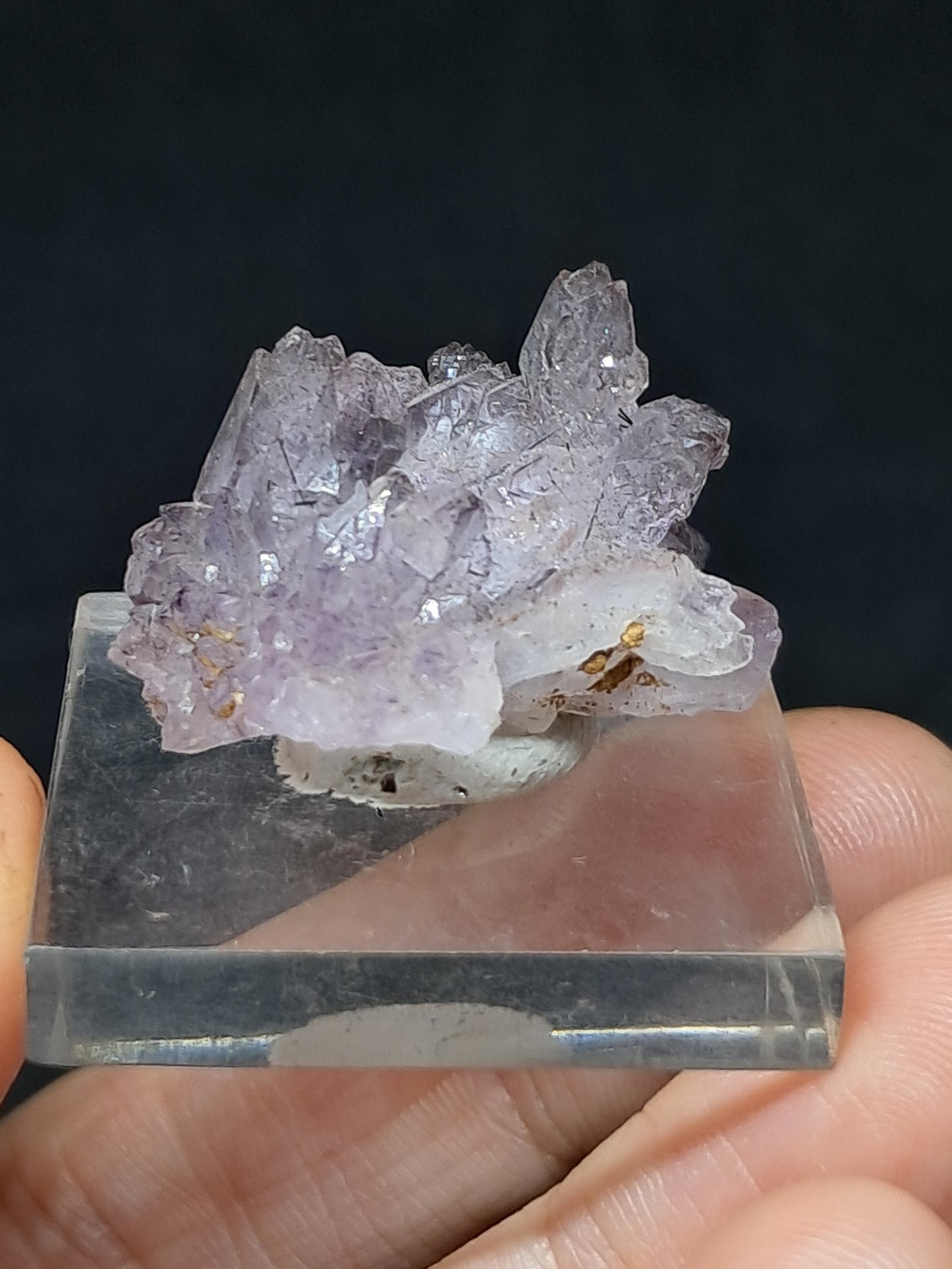 Amatista Elestial Super Seven (Karur) | Cristal en bruto | Piedra natural | Ejemplar mineral n.° KA110