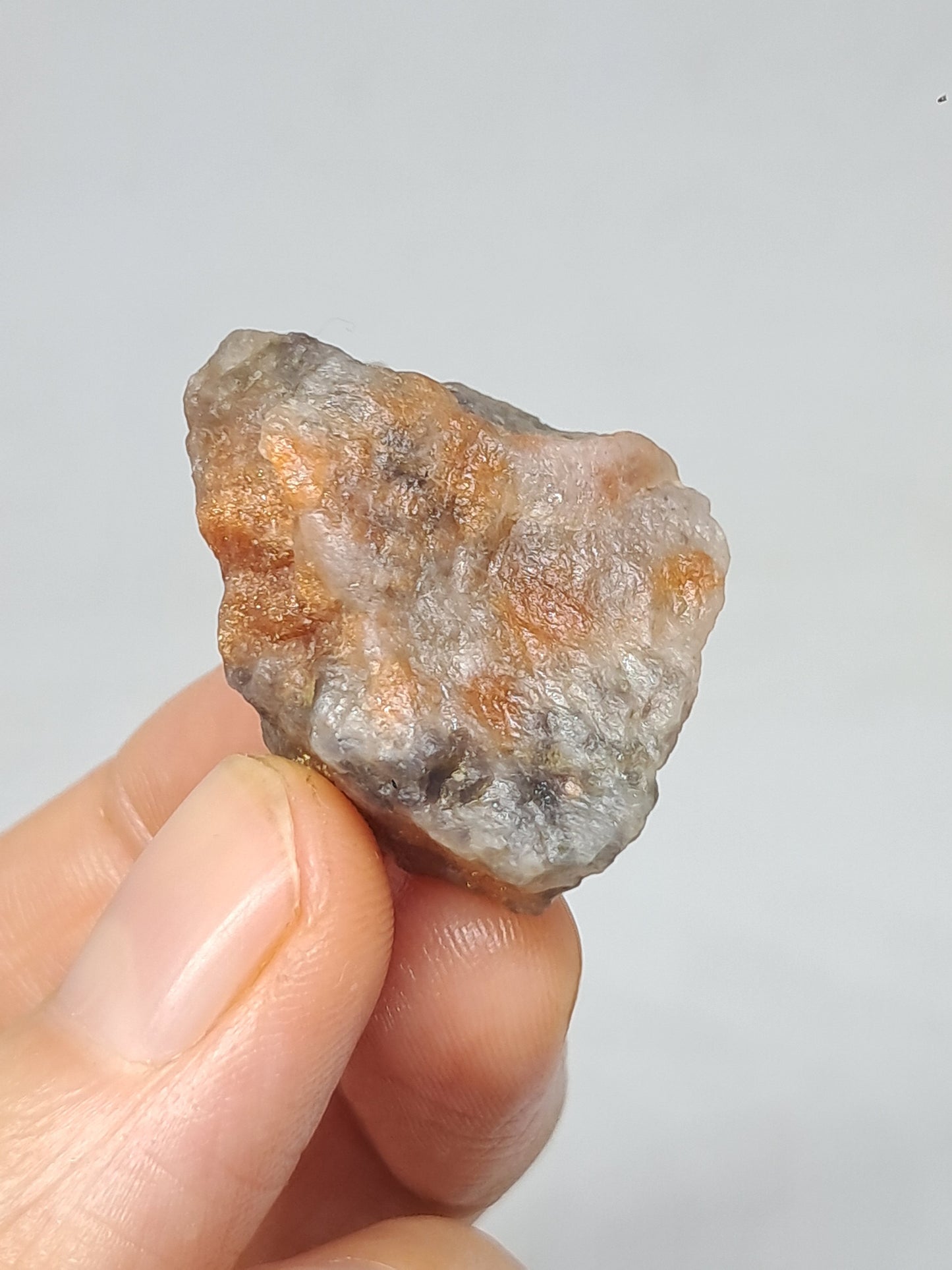 Sunstone w/ Iolite (Tamil Nadu) Rough Stone | Natural Crystal | Mineral Specimen #SI11