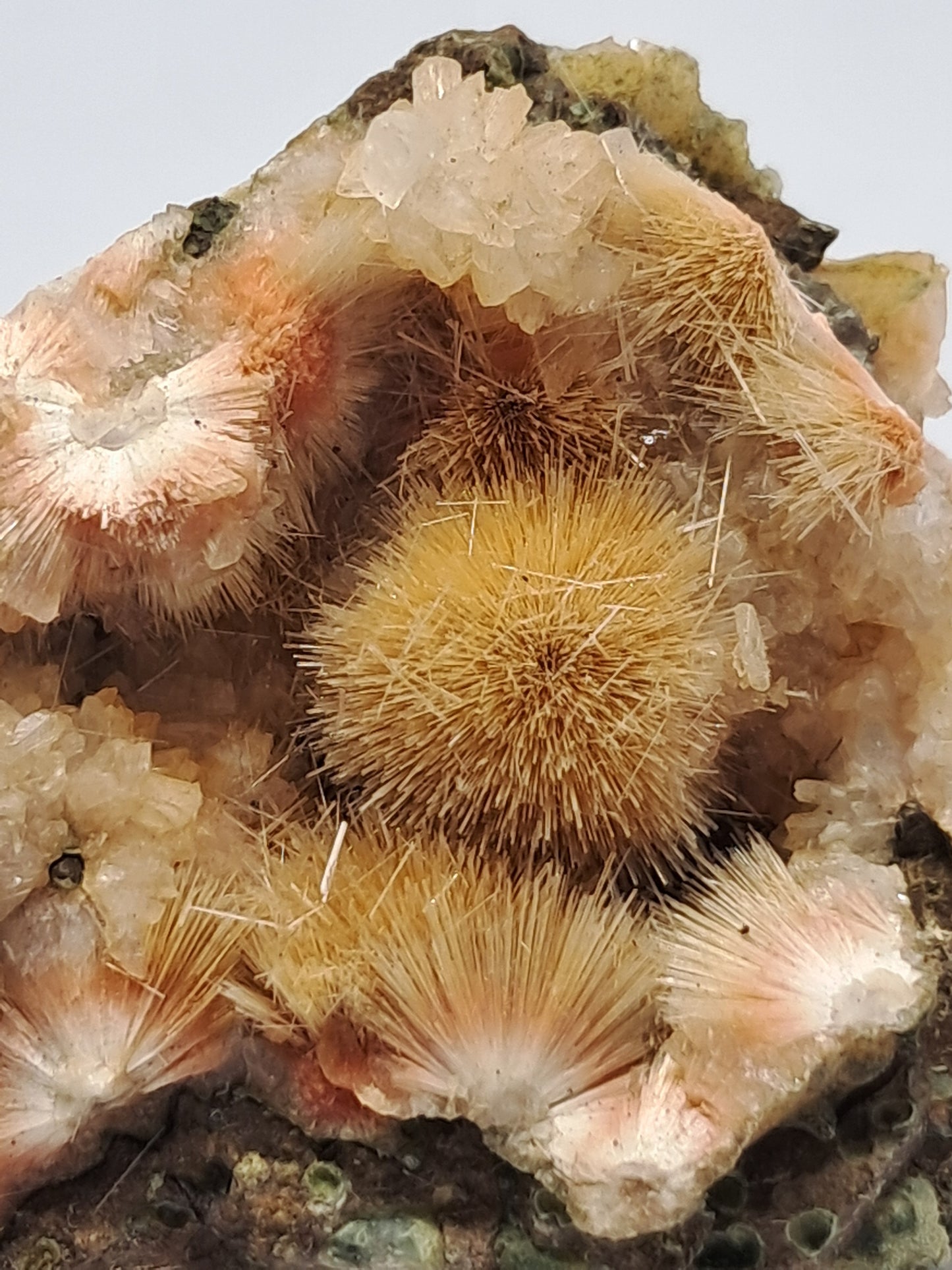 Mesolite with Hematite inclusion (Non-precious mineral) #MS3