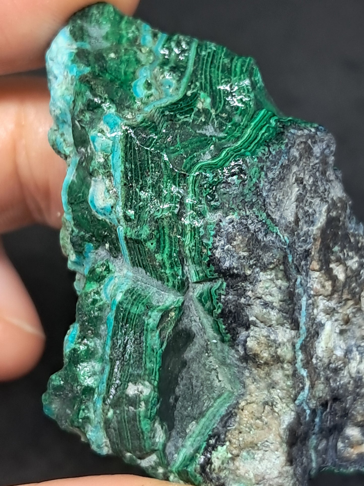 Chrysocolla Malachite Raw (Democratic Republic of Congo) | Rough Sliced #CM3