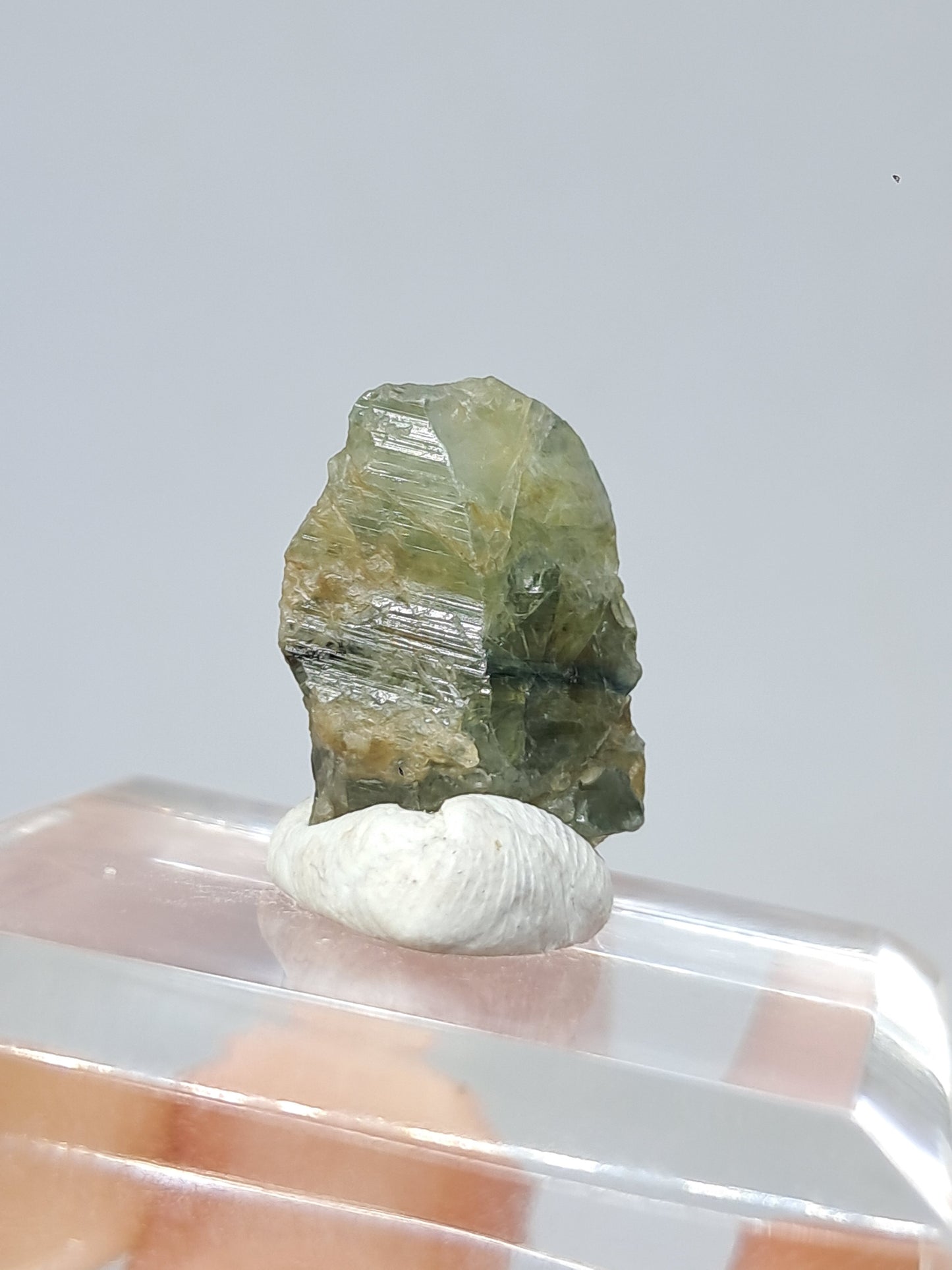 Natural Greenish-Blue *Teal* Sapphire Crystal (Karur) Rough Stone | Mineral Specimen #SP28