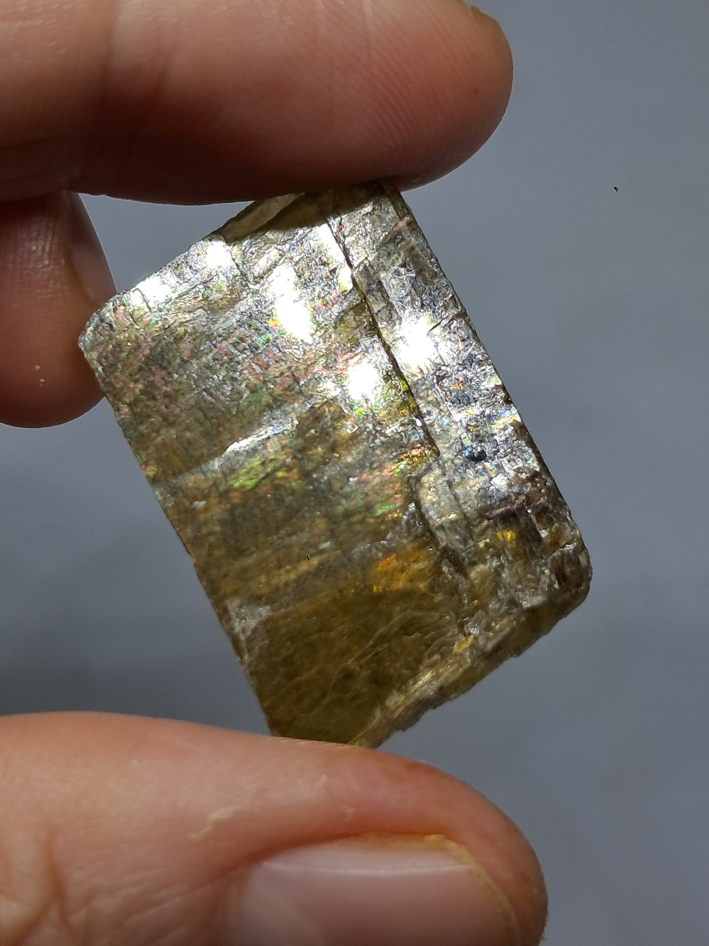 Honey Calcite (India) Rough Crystal | Natural Stone | Mineral Specimen #CA14