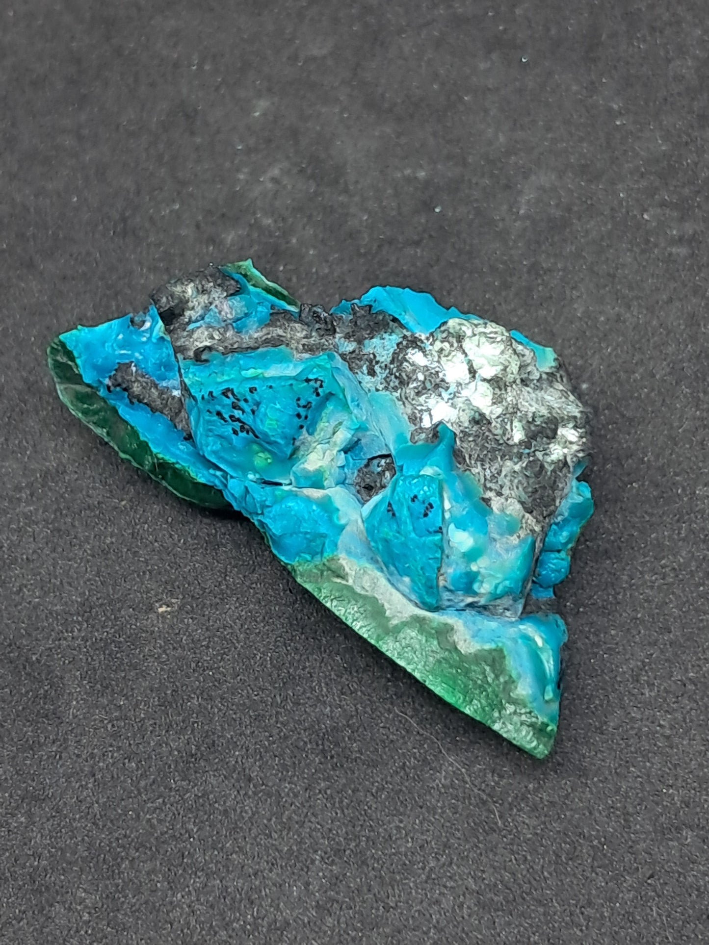 Chrysocolla Malachite (Democratic Republic of Congo) Raw Stone | Rough Crystal | Natural Mineral Specimen #CM5