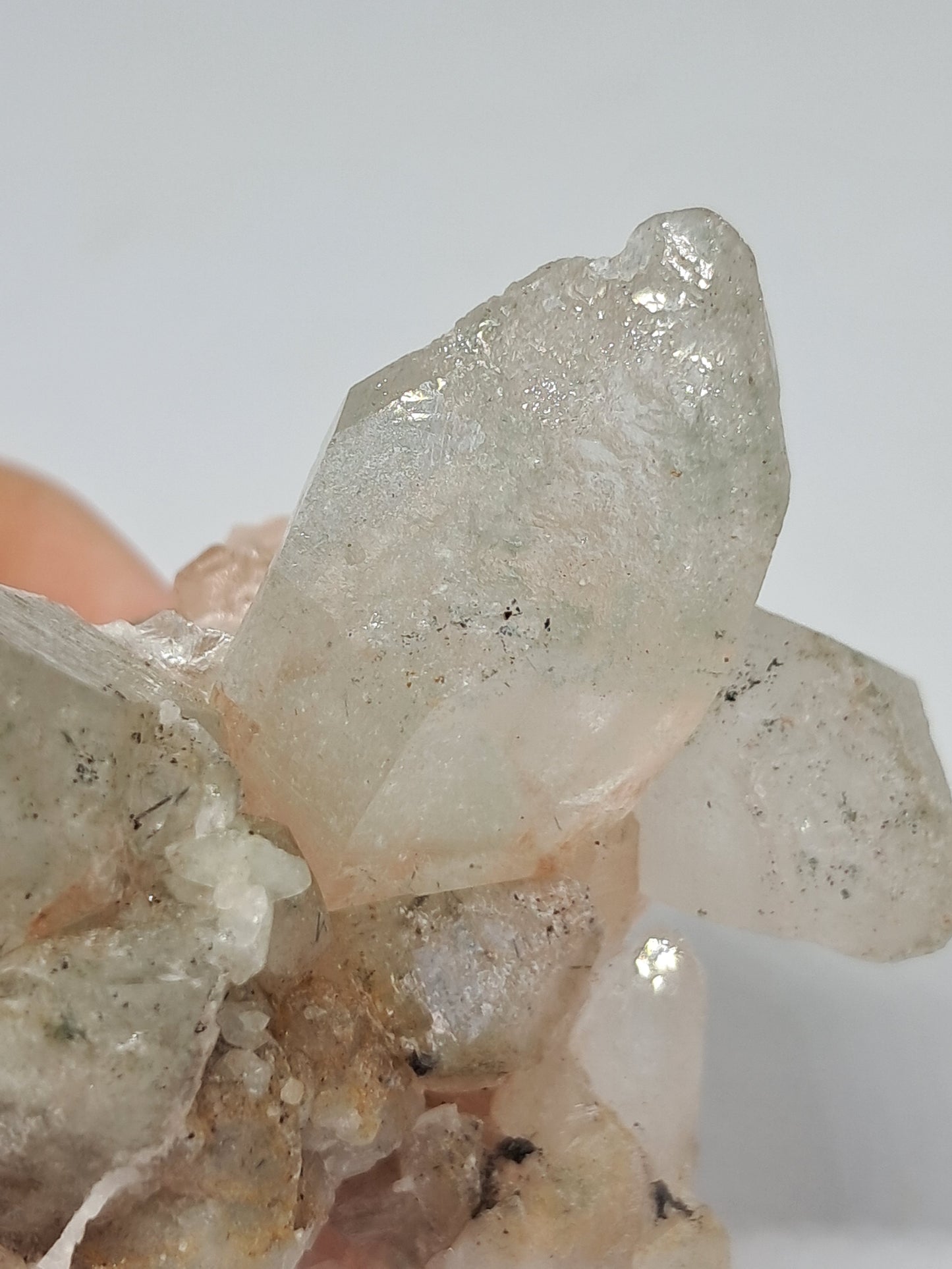 Chlorite Quartz Cluster (Himachal Pradesh) Rough Stone | Natural Crystal | Mineral Specimen | Chamanic Garden #CQ2