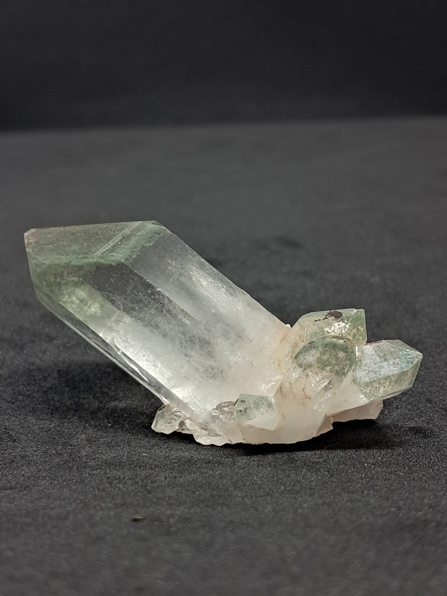 Phantom Quartz with Chlorite inclusion (Non-precious Natural Stone) #CH35