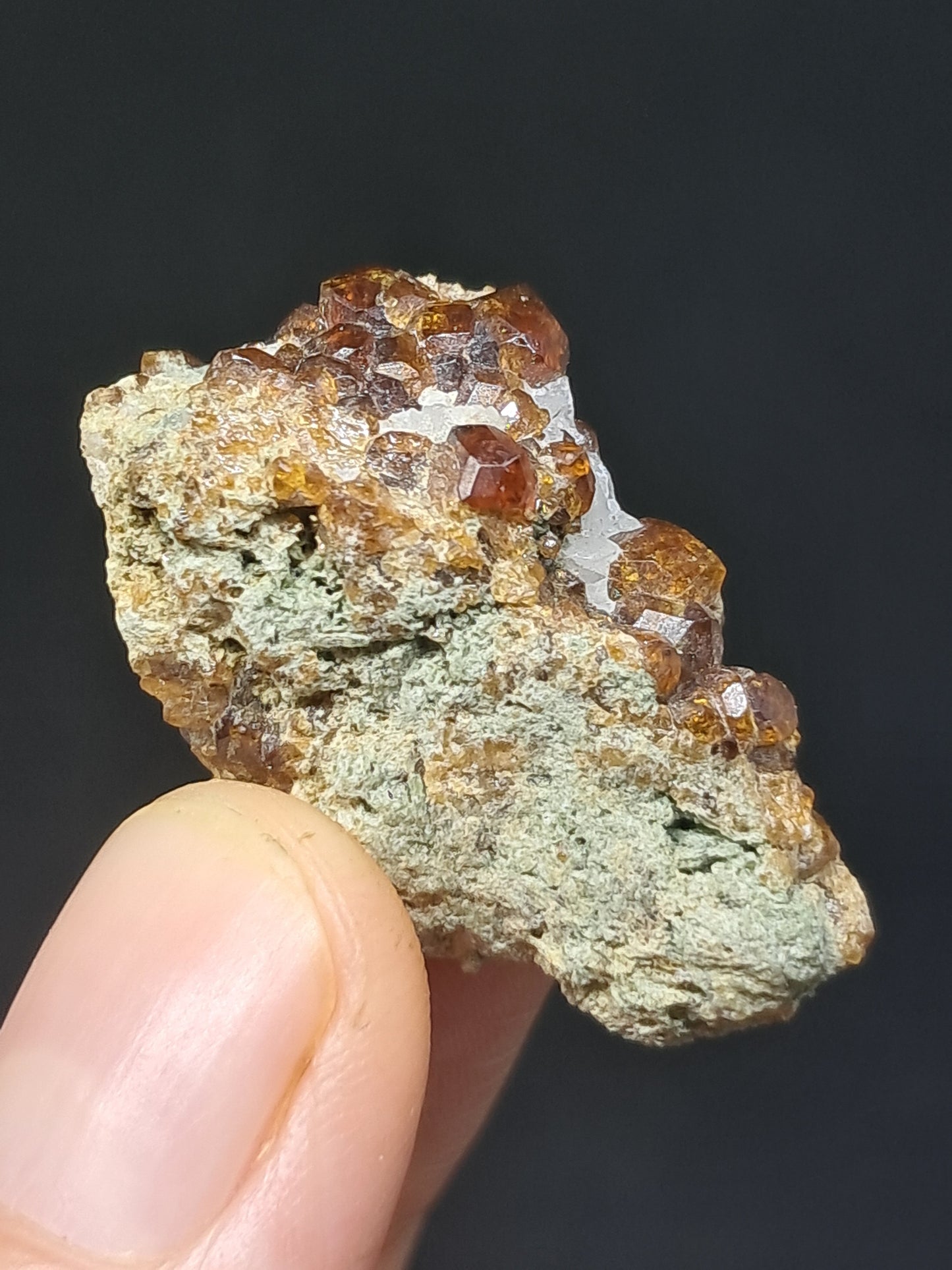 Brown Garnet Cluster (Mexico) |Rough Crystal Stone | Mineral Specimen #GR7