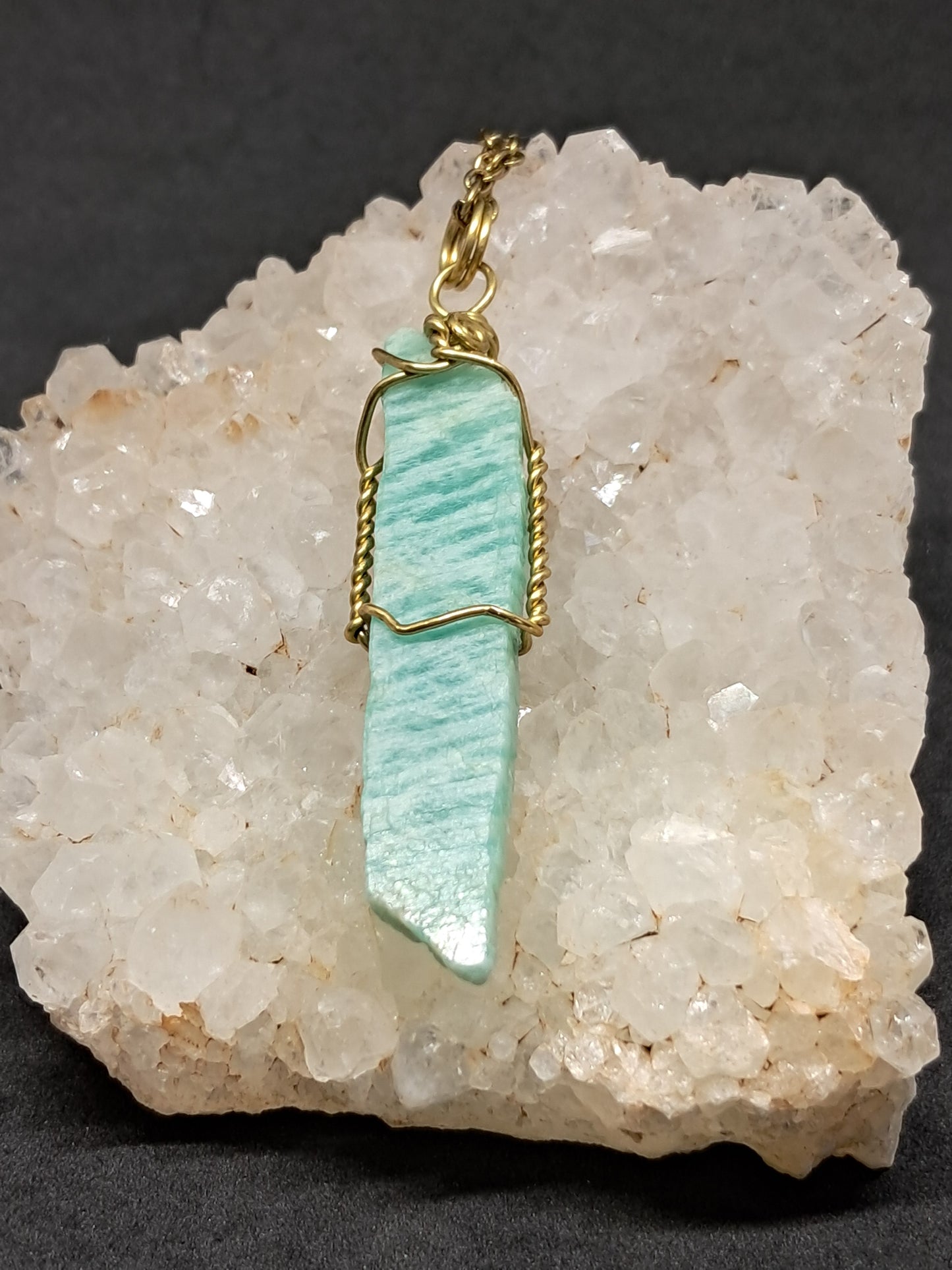 Amazonite Pendant #JL12