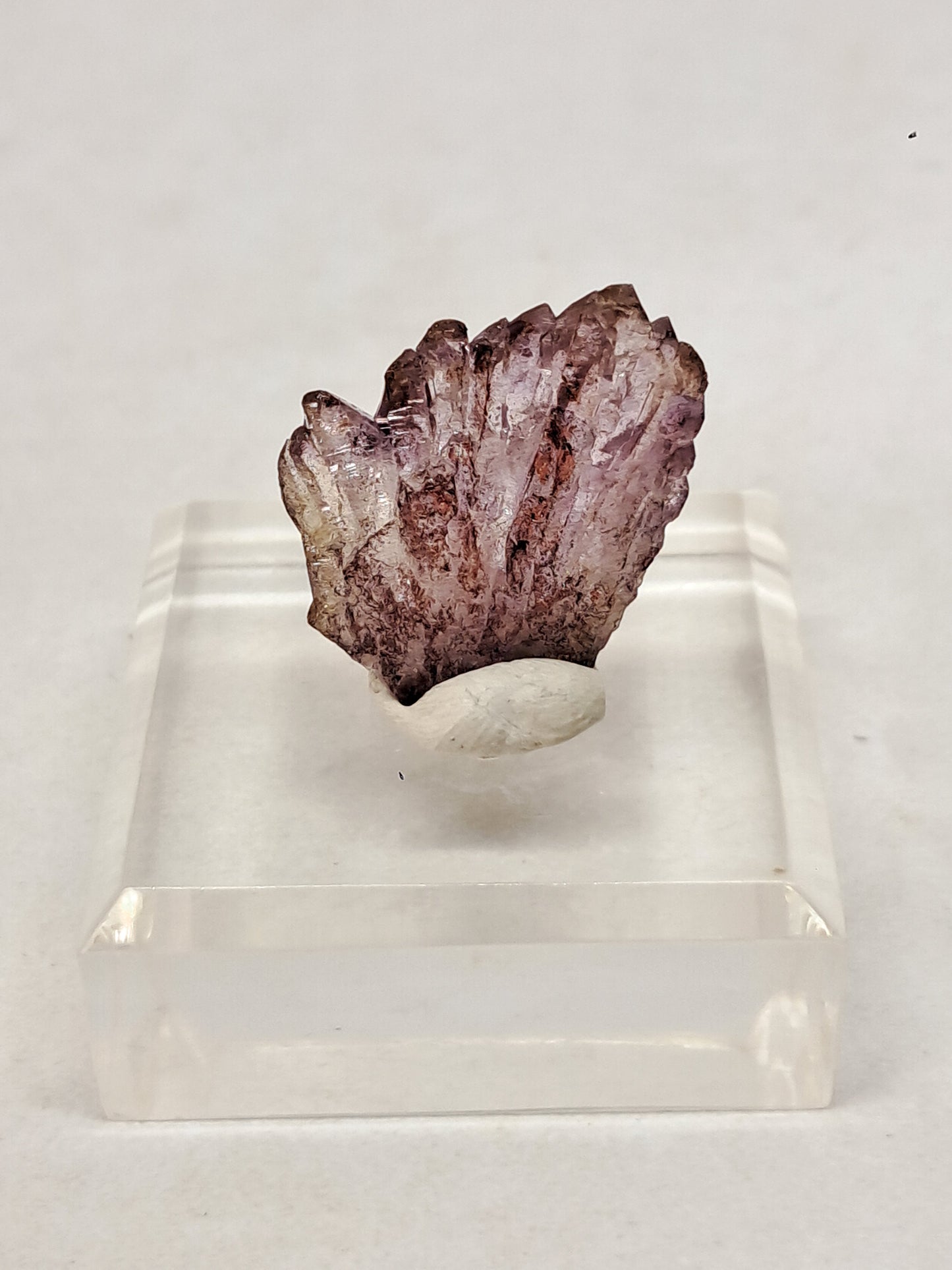 Cúmulo de Amatista en Cetro con inclusiones "Super Seven" (Karur) | Piedra Natural | Ejemplar Mineral n.° KA92