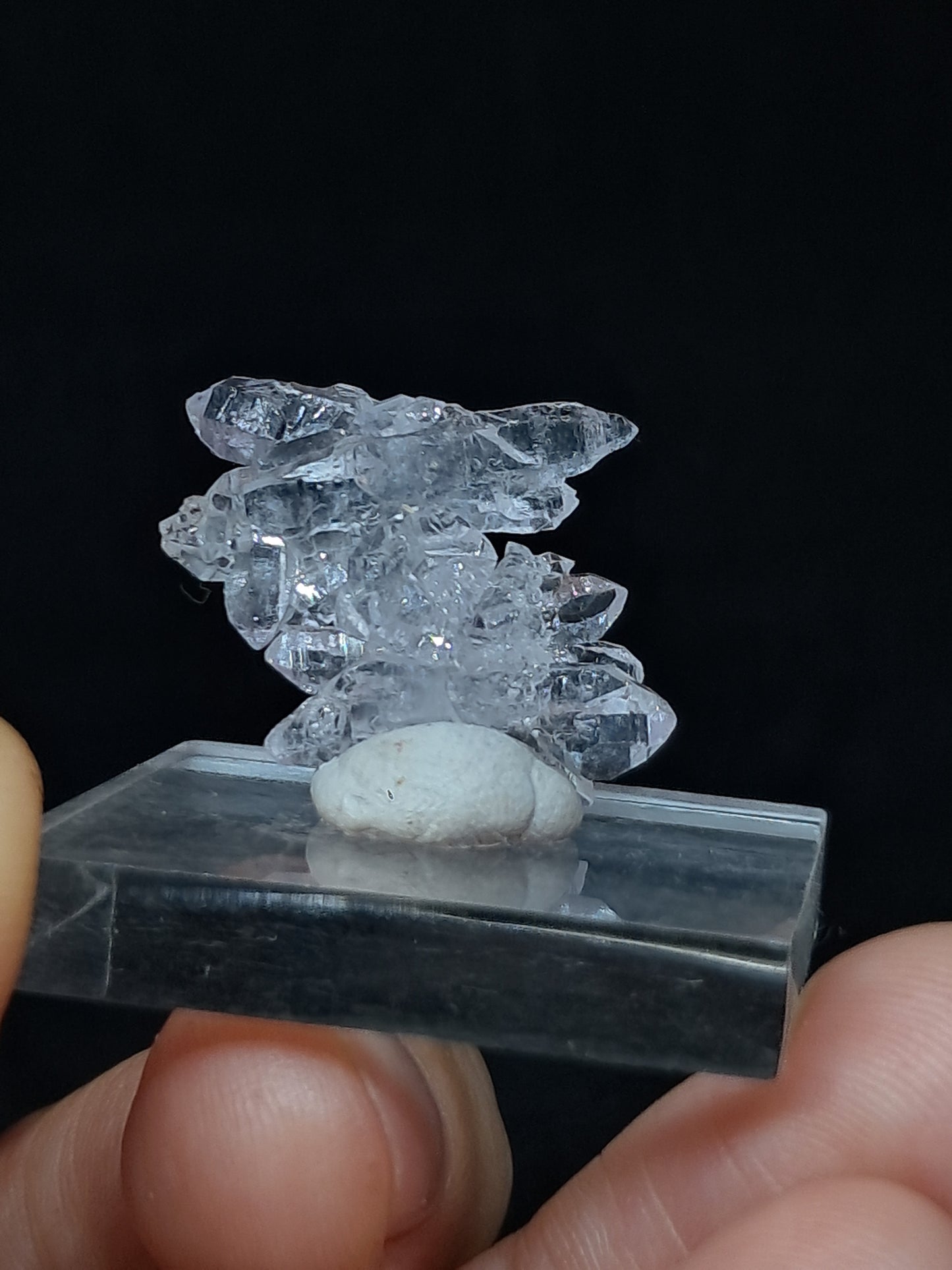 Amatista en racimo (Karur) | Cristal en bruto | Piedra natural | Ejemplar mineral n.° KA109