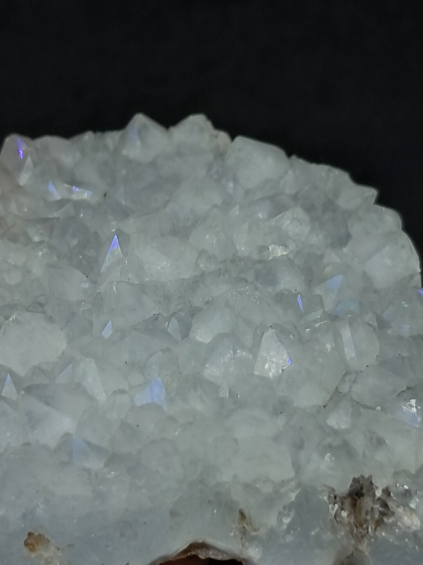 Iris Quartz (Anandalite) *high iridiscence* (Non-precious stone) #AQ14