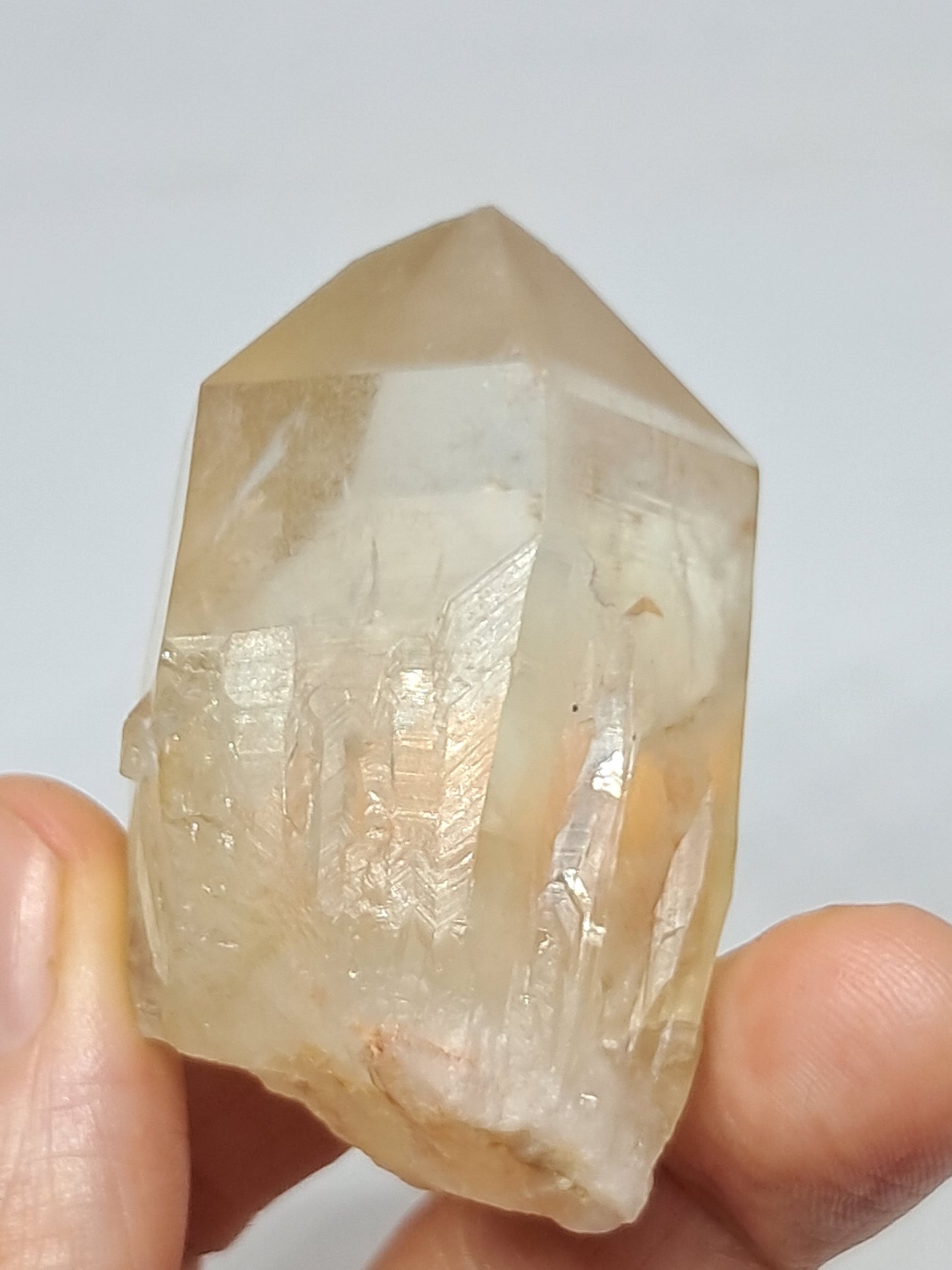 Natural "Kundalini" Citrine with Phantoms (Non-precious stone) #CTN11