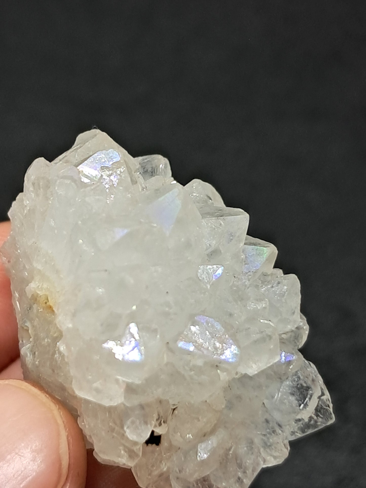 Iris Quartz (Aurangabad)| Anandalite | Cluster | Natural Crystal #AQ25