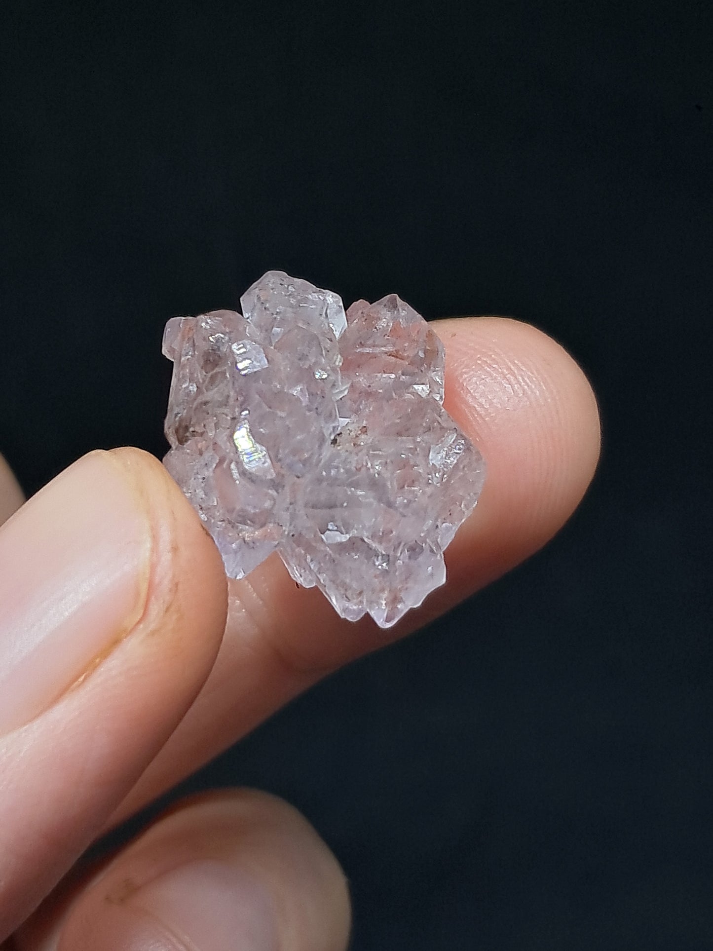 Amatista "Super Seven" Elestial (Karur) | Cristal en bruto | Piedra natural | Ejemplar mineral n.° KA108