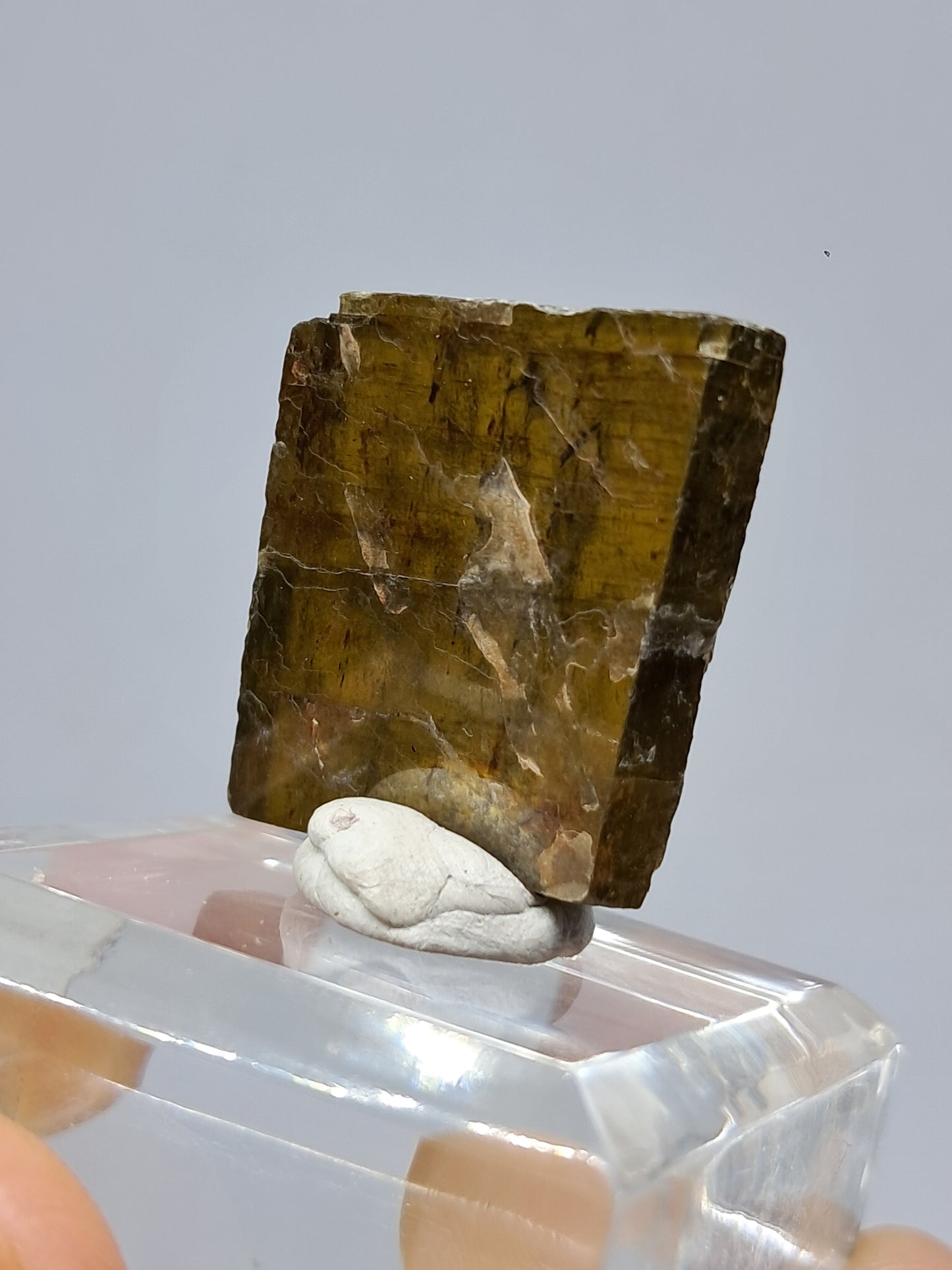 Honey Calcite (India) Rough Crystal | Natural Stone | Mineral Specimen #CA12