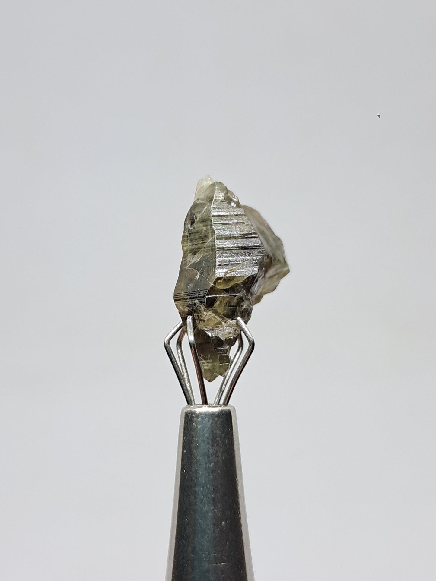 Natural Green Sapphire Crystal (Karur) Rough Stone | Mineral Specimen #SP30