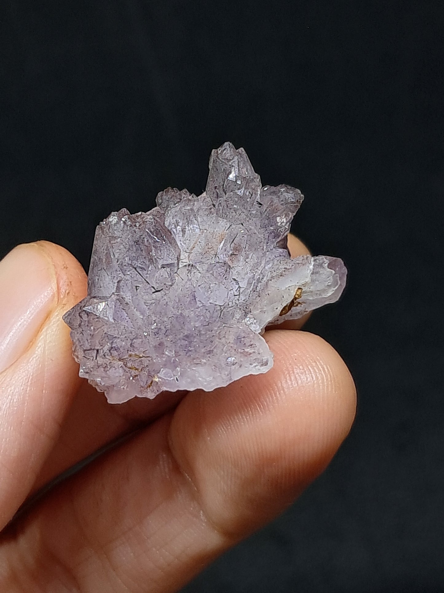 Amatista Elestial Super Seven (Karur) | Cristal en bruto | Piedra natural | Ejemplar mineral n.° KA110