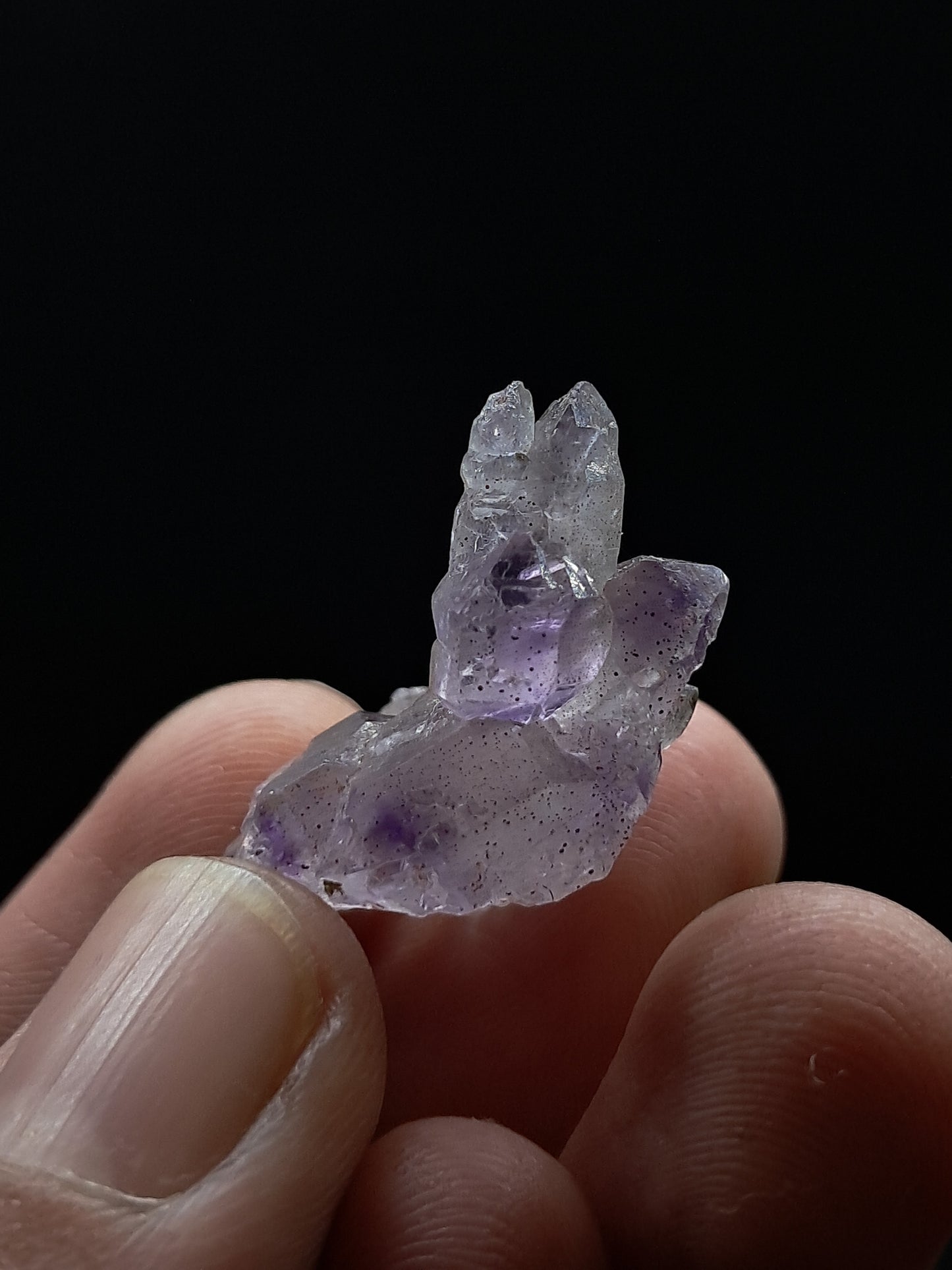 Karur Amethyst Scepter cluster (Non-precious Natural Stone) #KA58