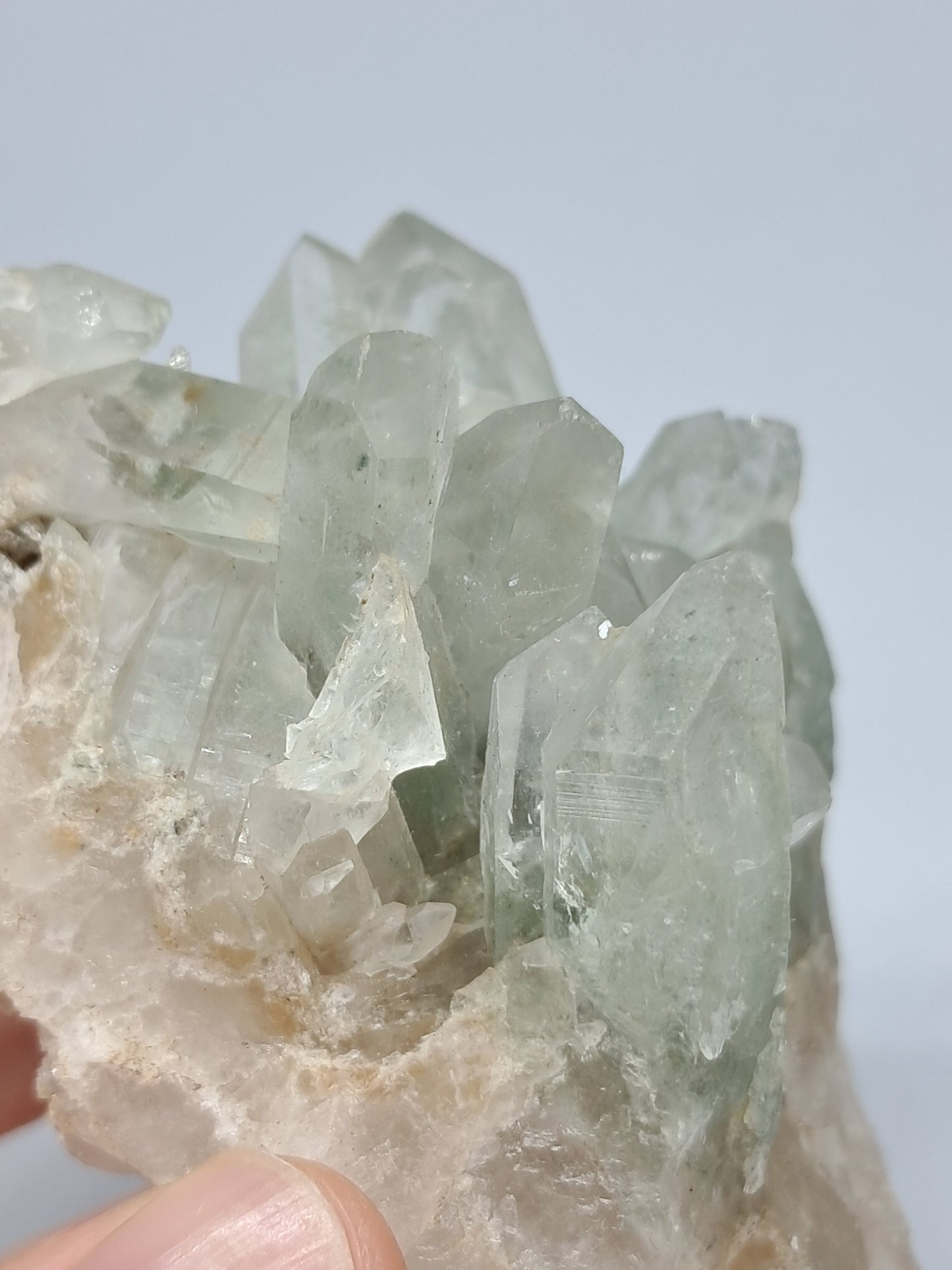 Chlorite Quartz Cluster (Himachal Pradesh) Rough Stone | Natural Crystal | Chamanic Garden | Mineral Specimen #CQ1