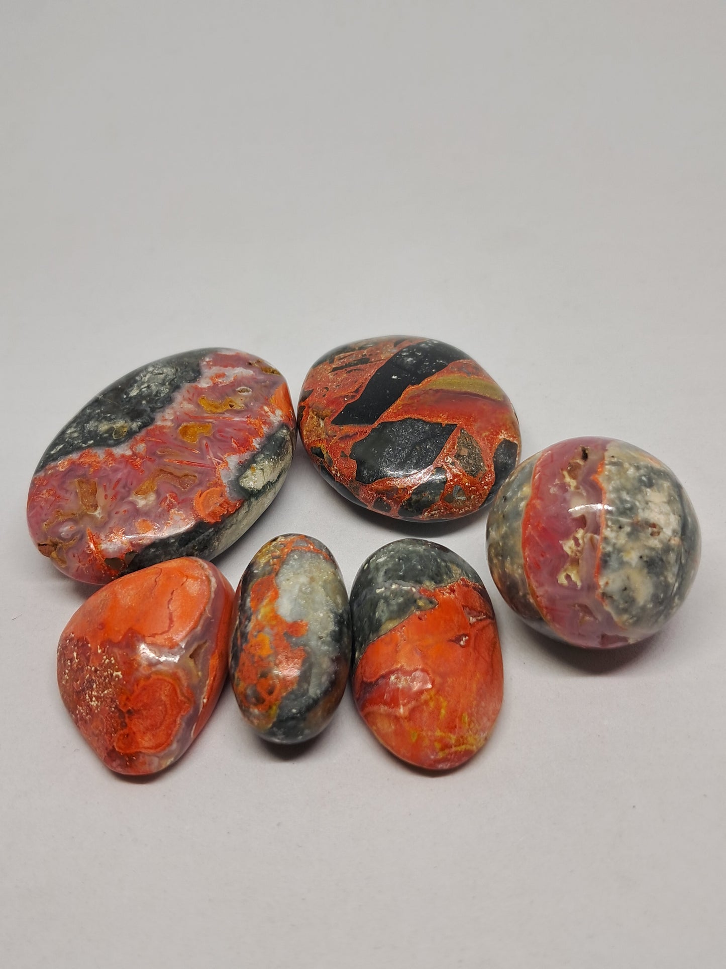 Red Bumblebee Jasper (Non-precious natural stone) #BJ1