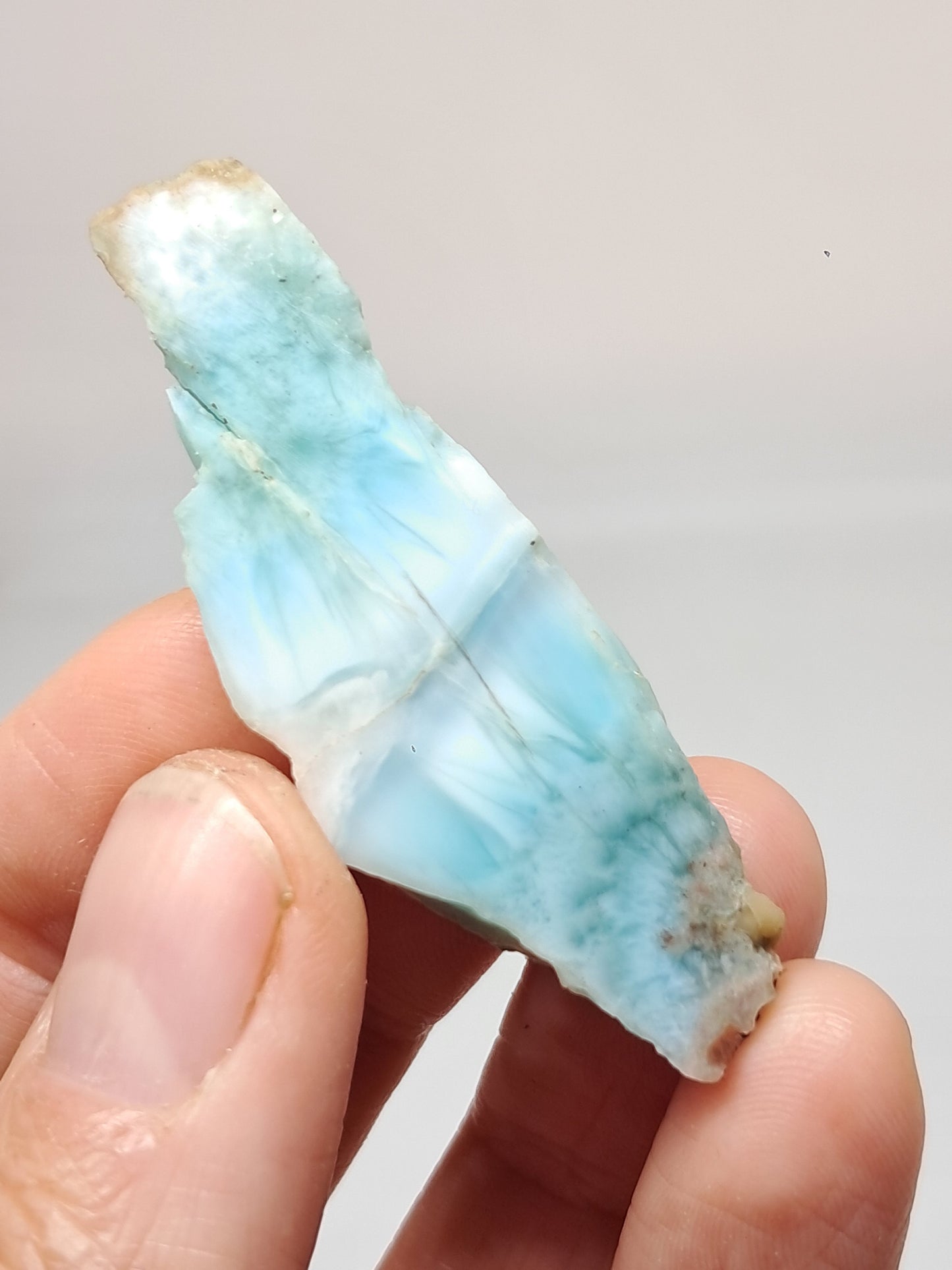 Larimar en bruto (República Dominicana) | Roca natural n.° LM30