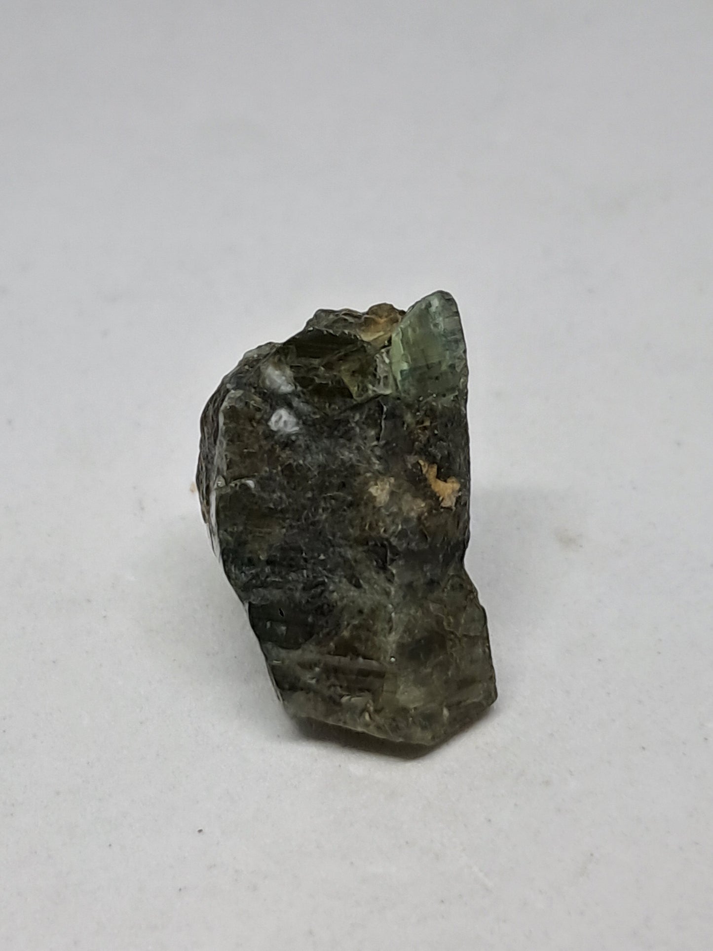 Natural Greenish-Blue *Teal* Sapphire Crystal (Karur) Rough Stone | Mineral Specimen #SP21