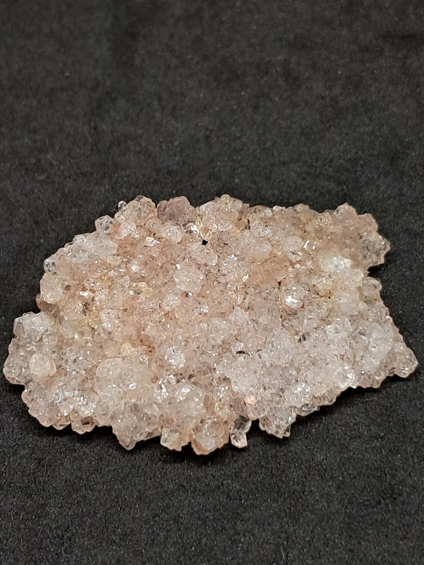 Pink Apophyllite On Quartz Floater Cluster (Ajanta) Natural Crystal | Mineral Specimen #APP3