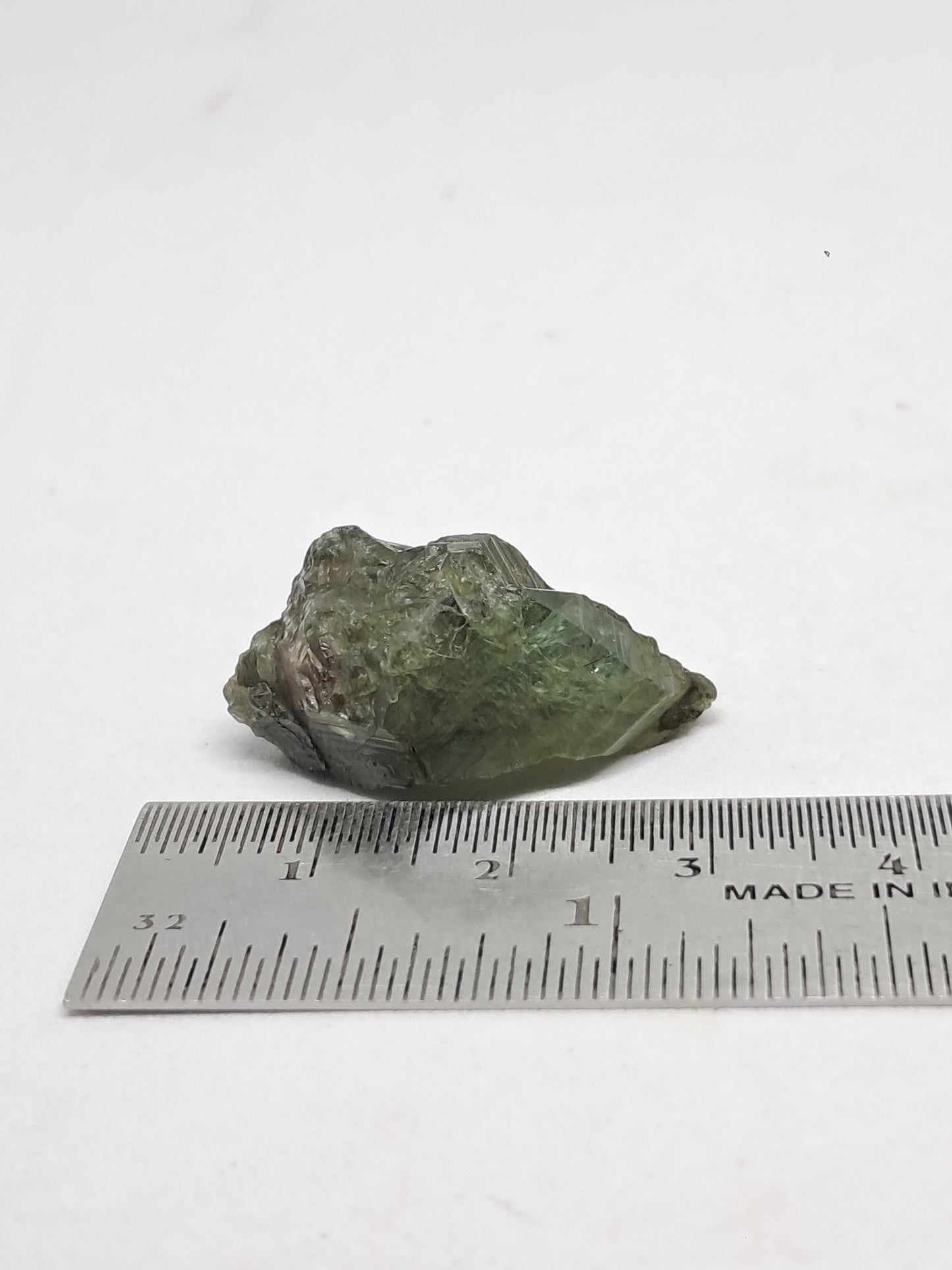 Natural Greenish-Blue *Teal* Sapphire Crystal (Karur) Rough Stone | Mineral Specimen #SP25