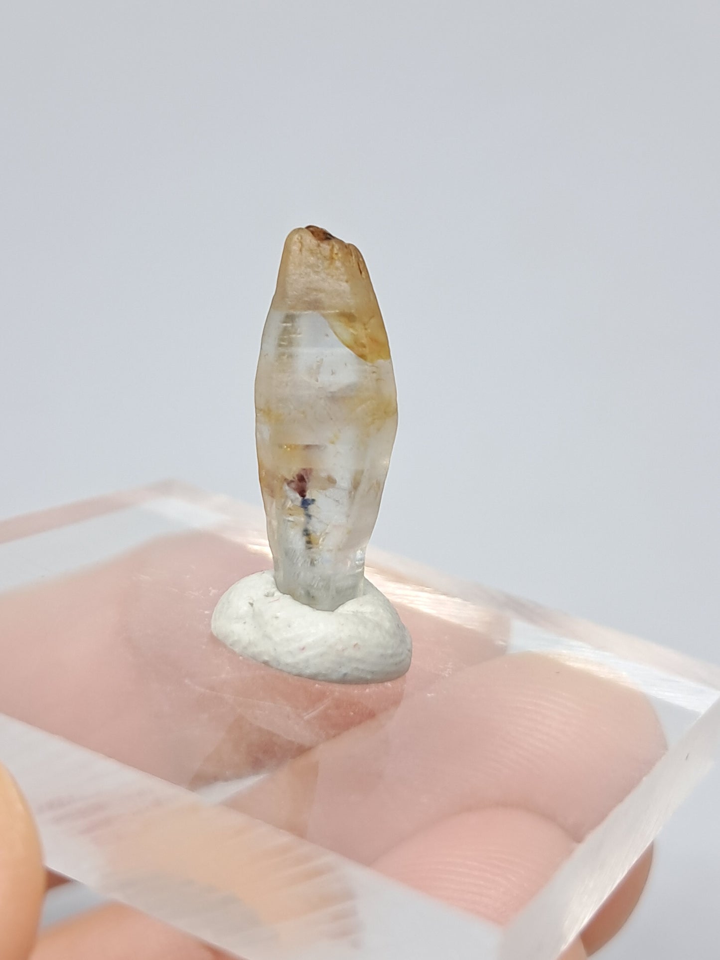Natural White Sapphire crystal #SP2