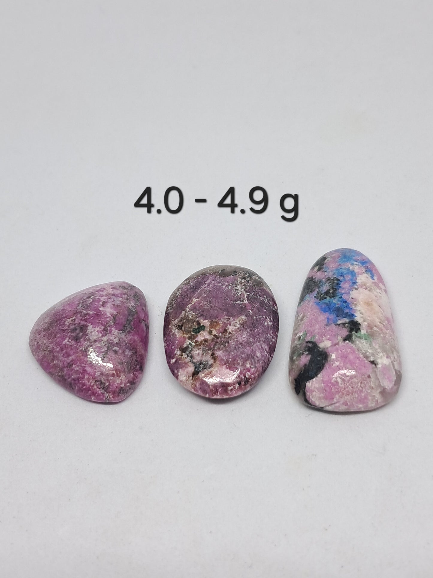 Cobaltoan Calcite Tumbled Stone | Free Form Polished Crystals #CO1