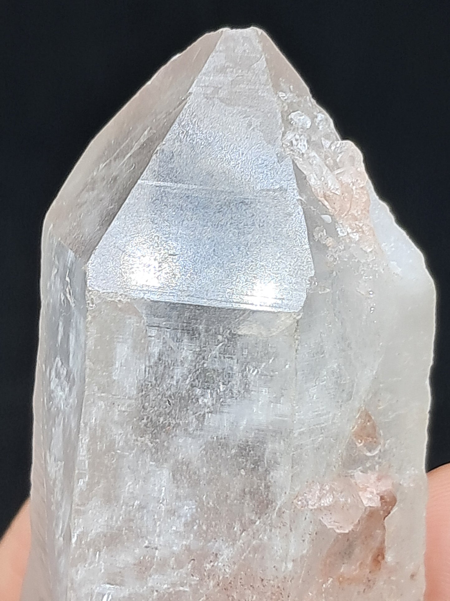 Quartz Self-healed Crystal Point (Himachal Pradesh) | Rare Formation #CH44