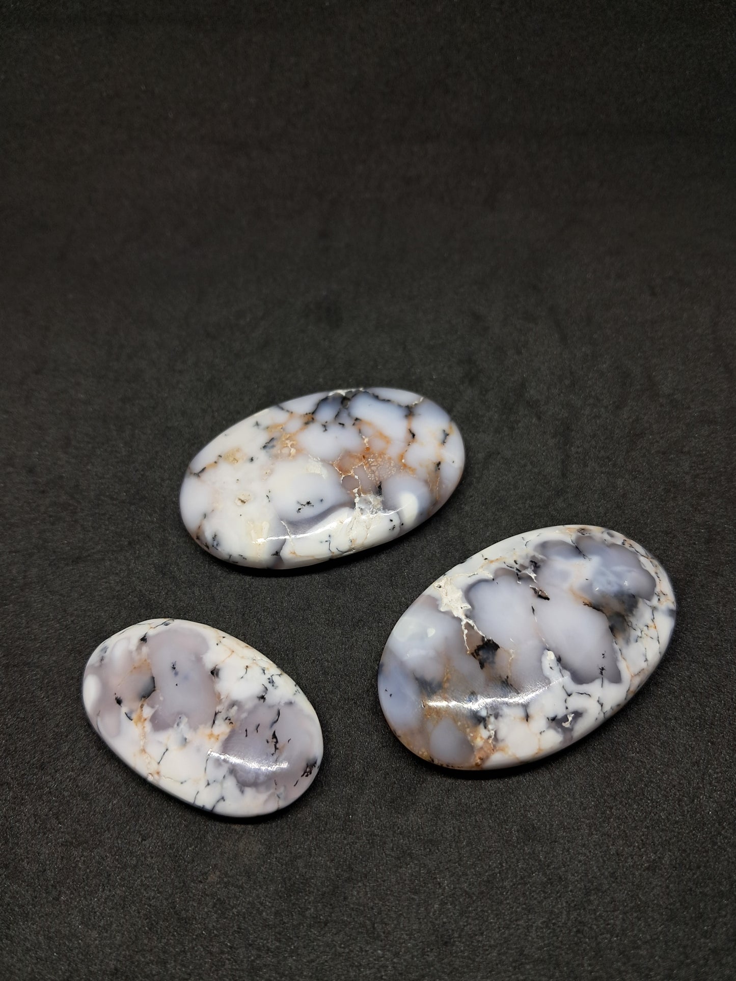 Dendrite Agate Palmstones | Polished Natural Stones #DA1