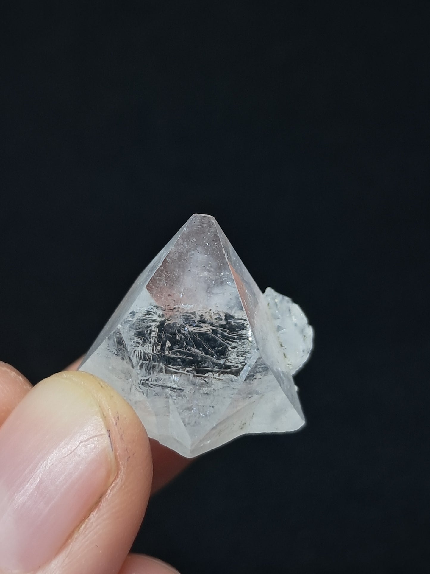 Clear Apophyllite Points (Ajanta) 15-18 mm | Natural Crystal | Mineral Specimen #AP11