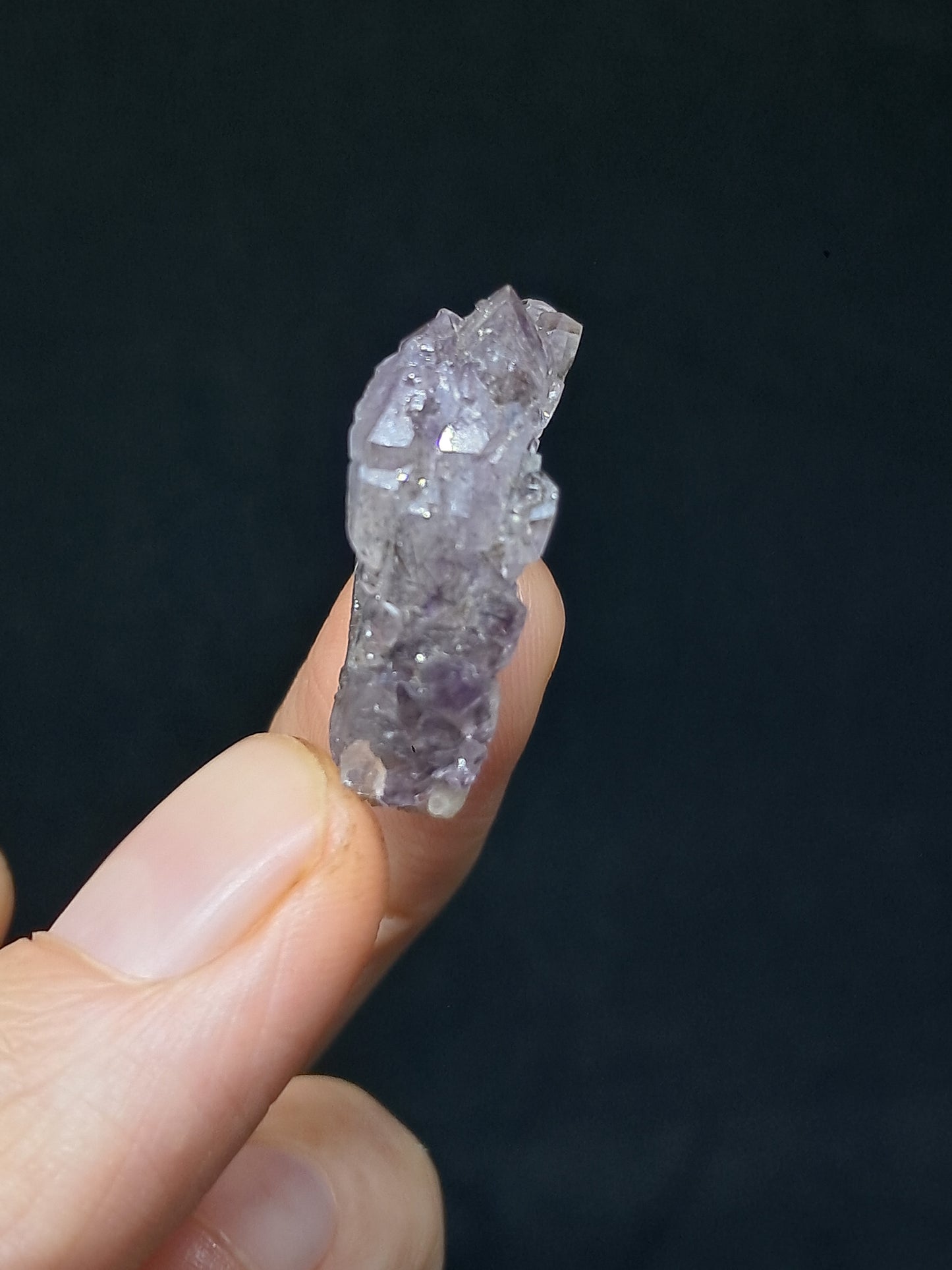 Amatista Elestial (Karur) | Cristal en bruto | Piedra Natural | Espécimen mineral #KA113